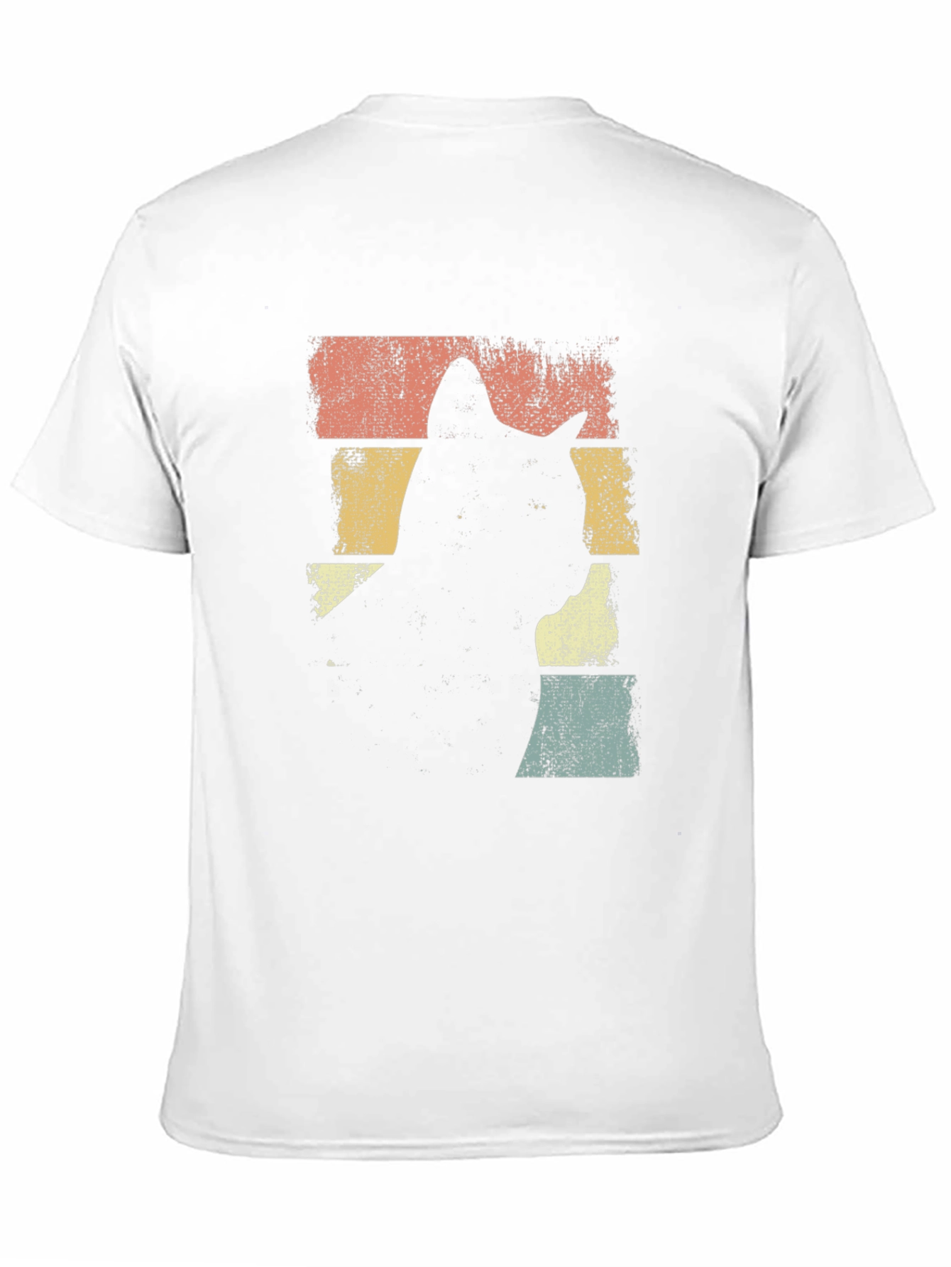 Retro Cat Silhouette T-Shirt