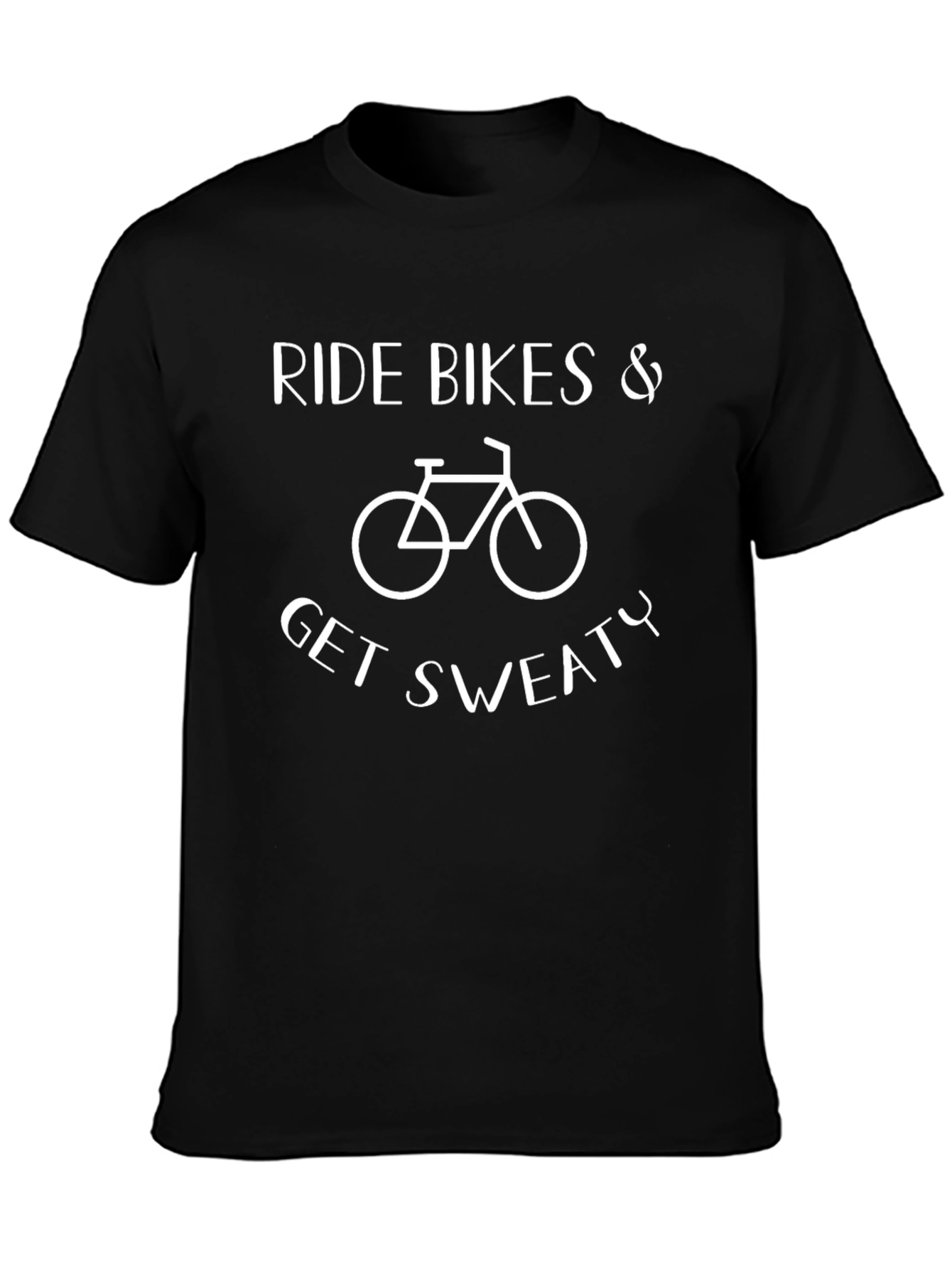 Ride Bikes & Get Sweaty Graphic Tee