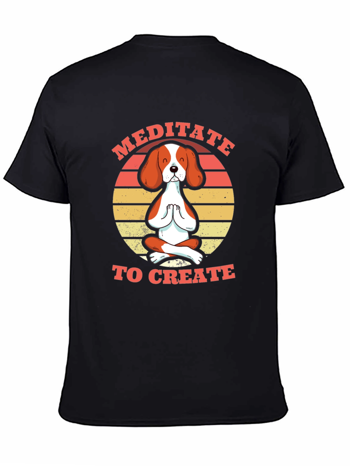 Meditate to Create Dog T-Shirt