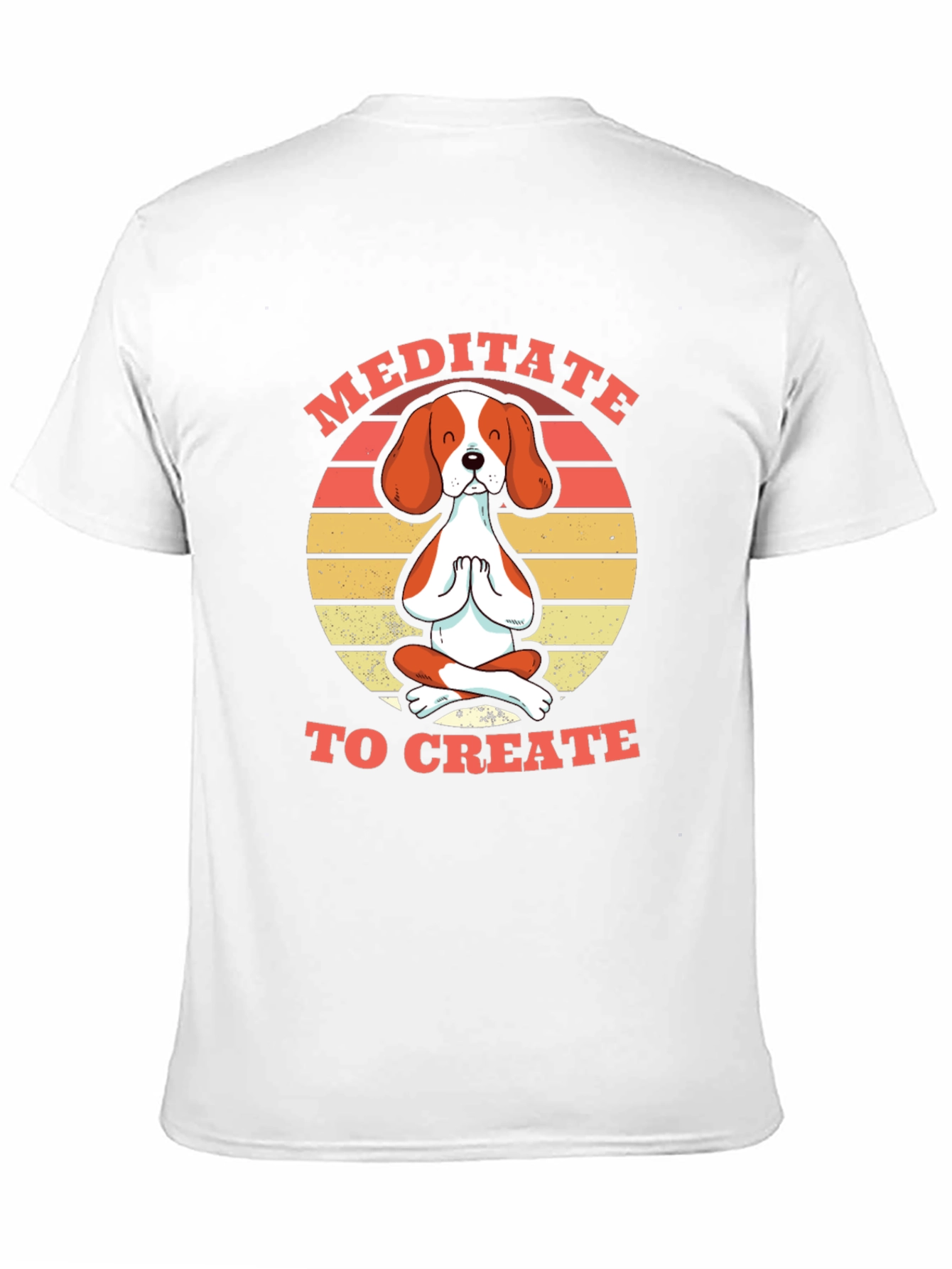 Meditate to Create Dog T-Shirt