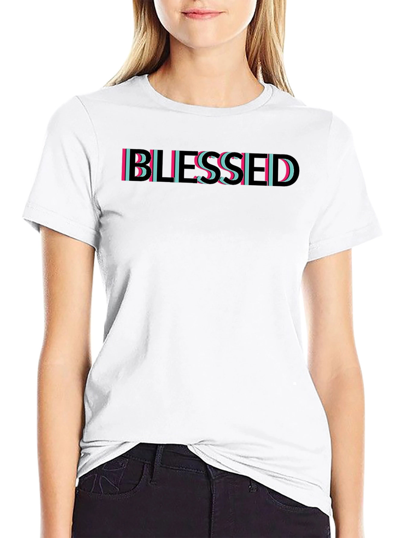 Blessed Graphic Tee - Trendy Streetwear