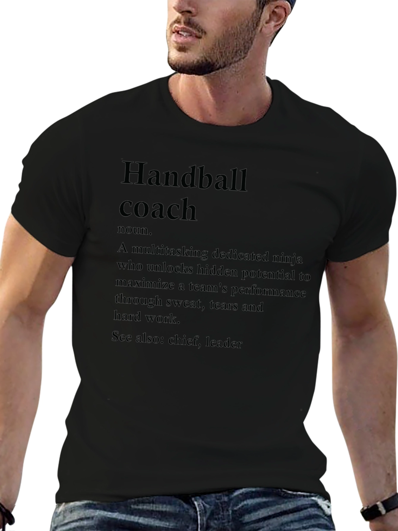 Handball Coach Definition T-Shirt