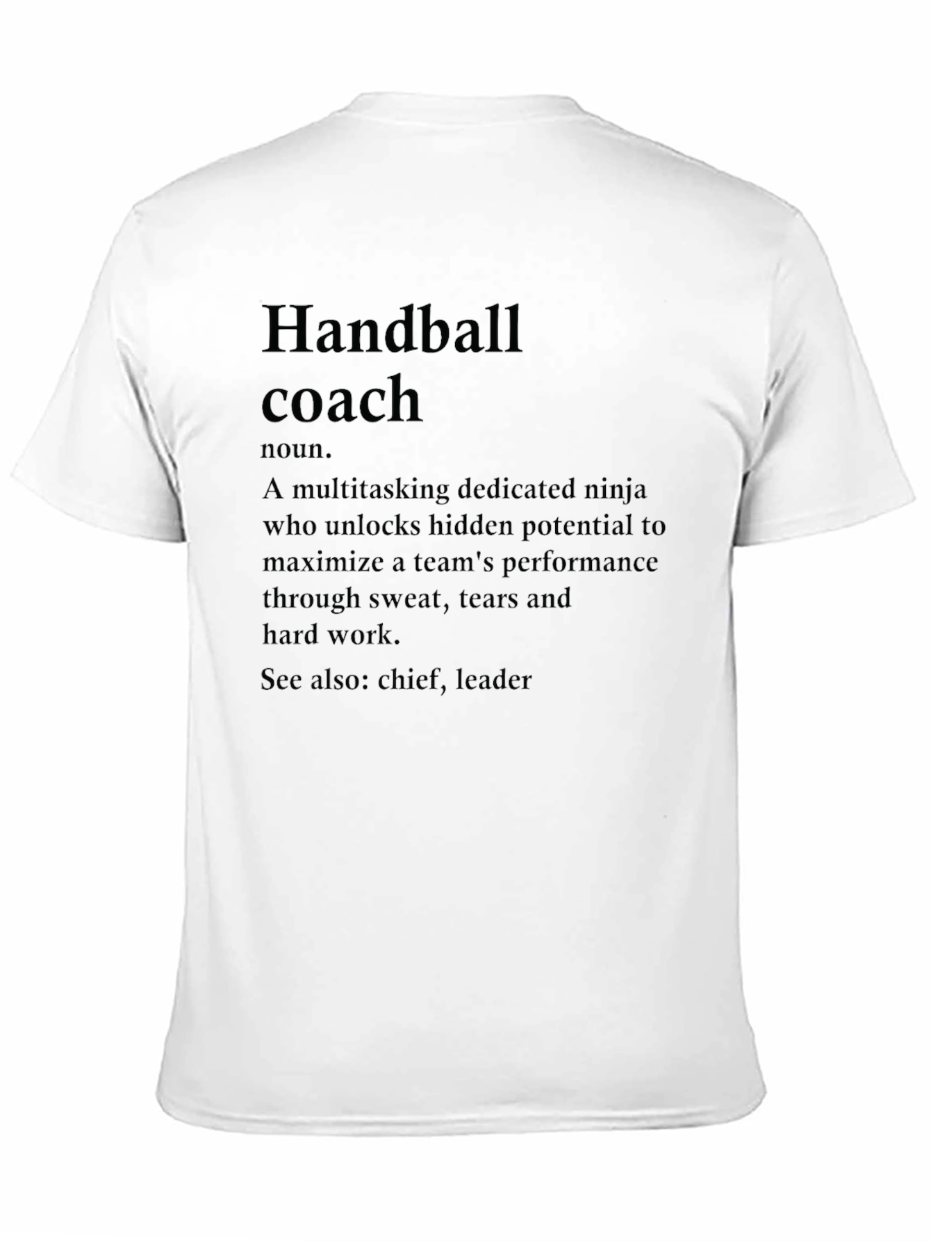 Handball Coach Definition T-Shirt