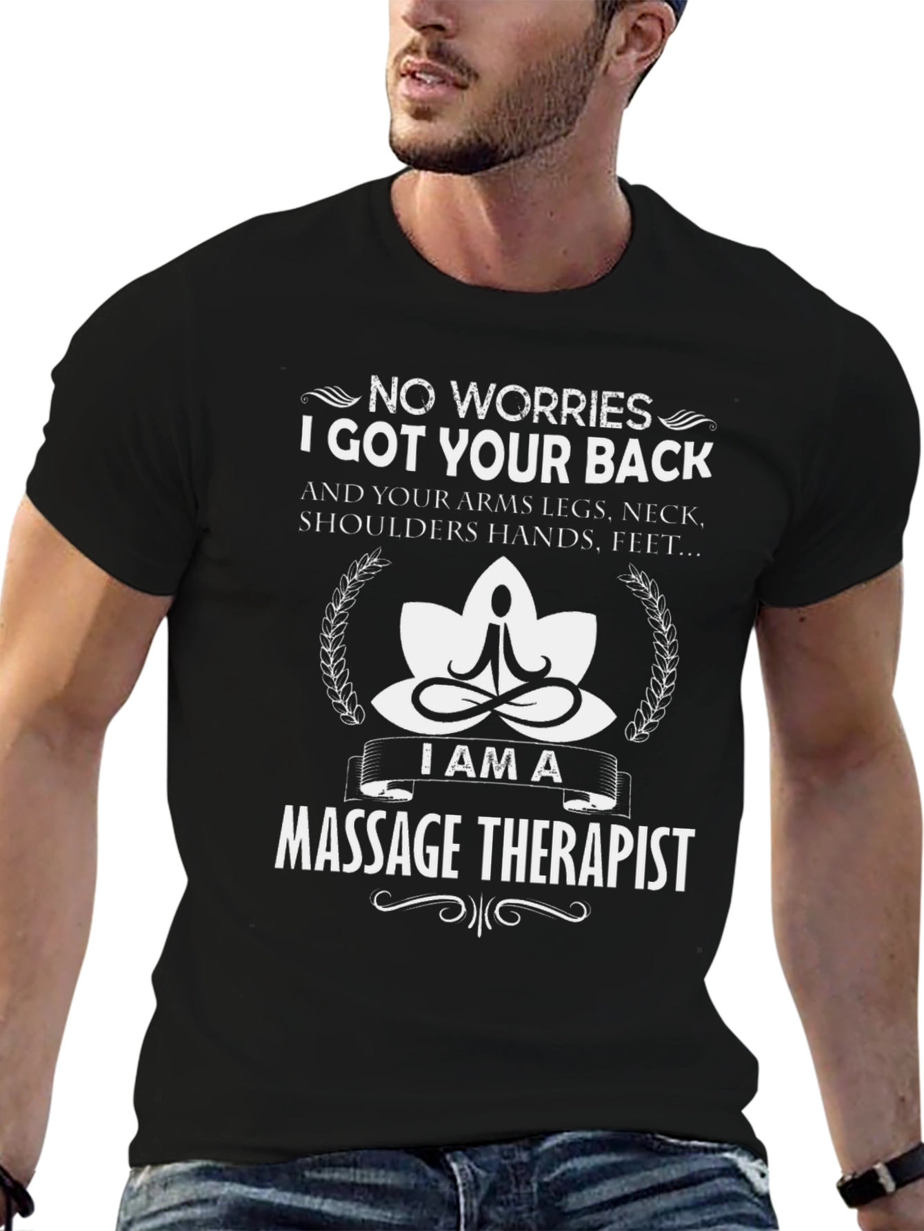 Massage Therapist T-Shirt - I Got Your Back