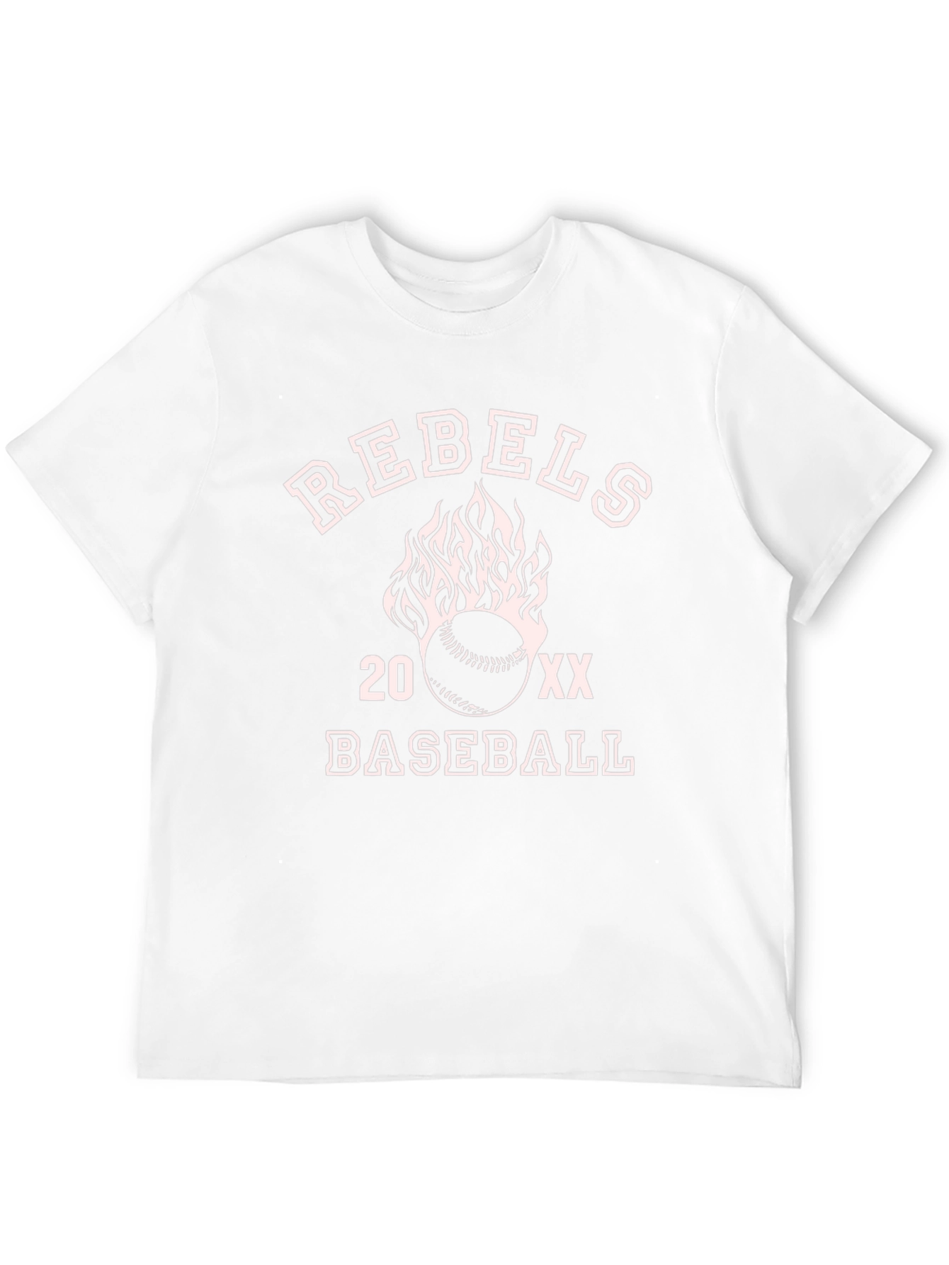 Rebels Baseball Graphic T-Shirt