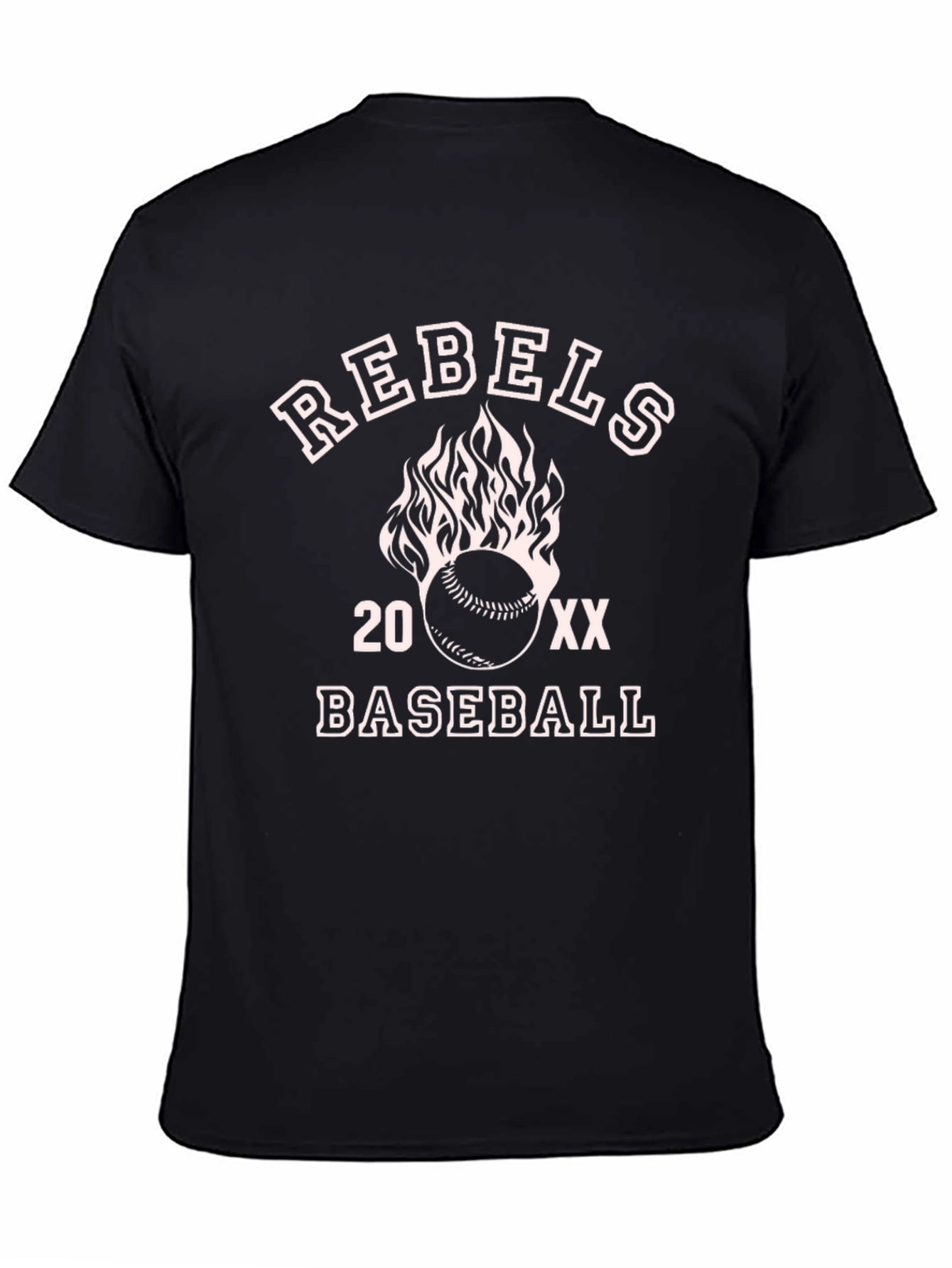Rebels Baseball Graphic T-Shirt