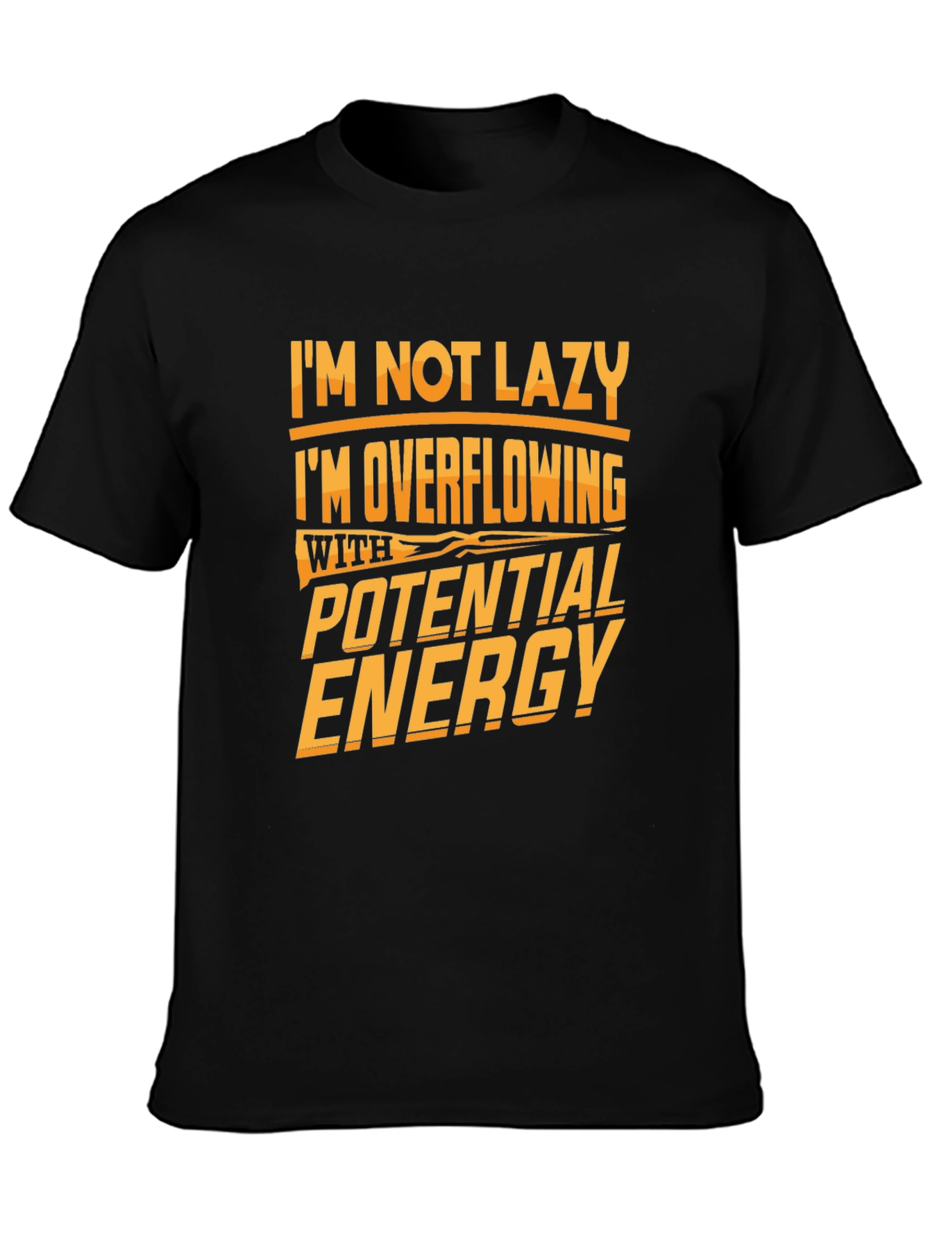 Funny Potential Energy Graphic Tee