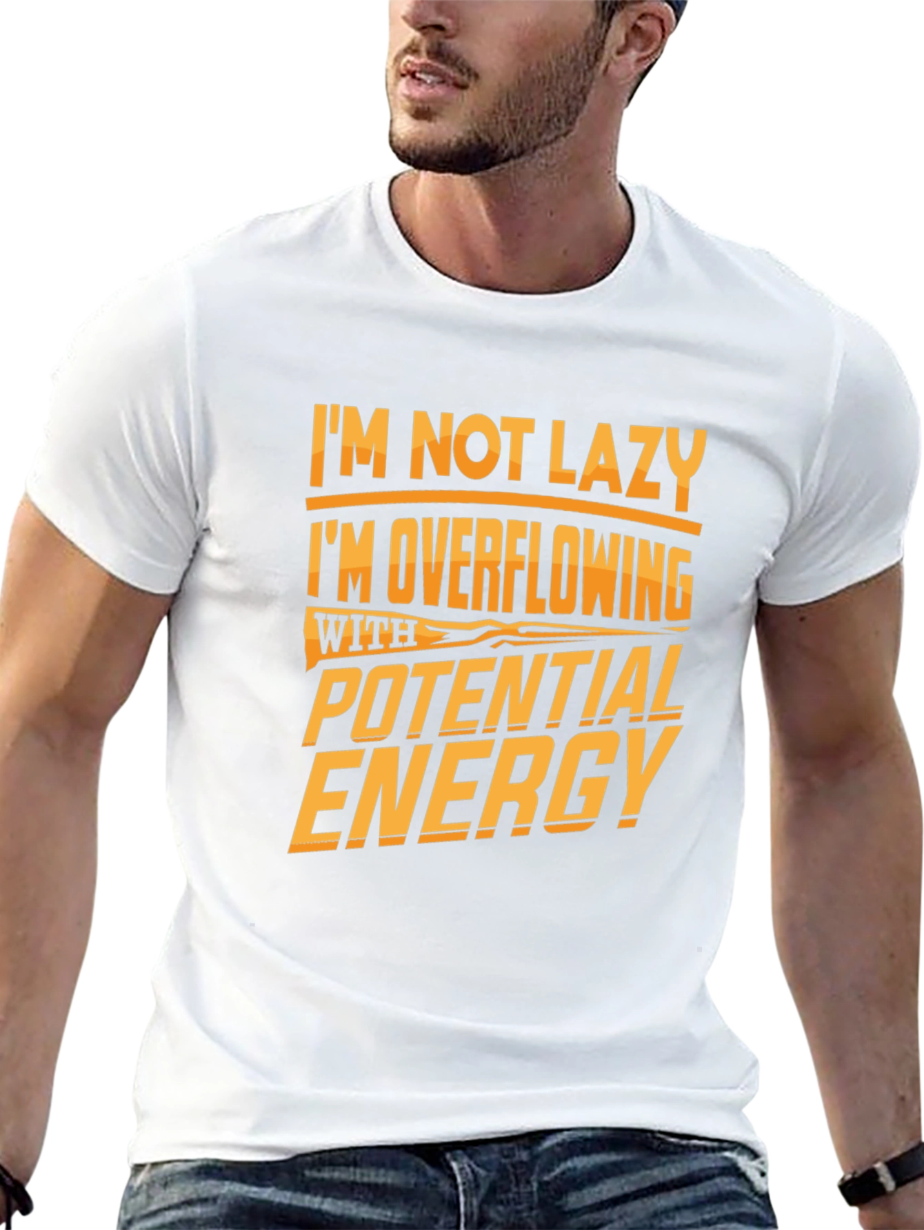 Funny Potential Energy Graphic Tee