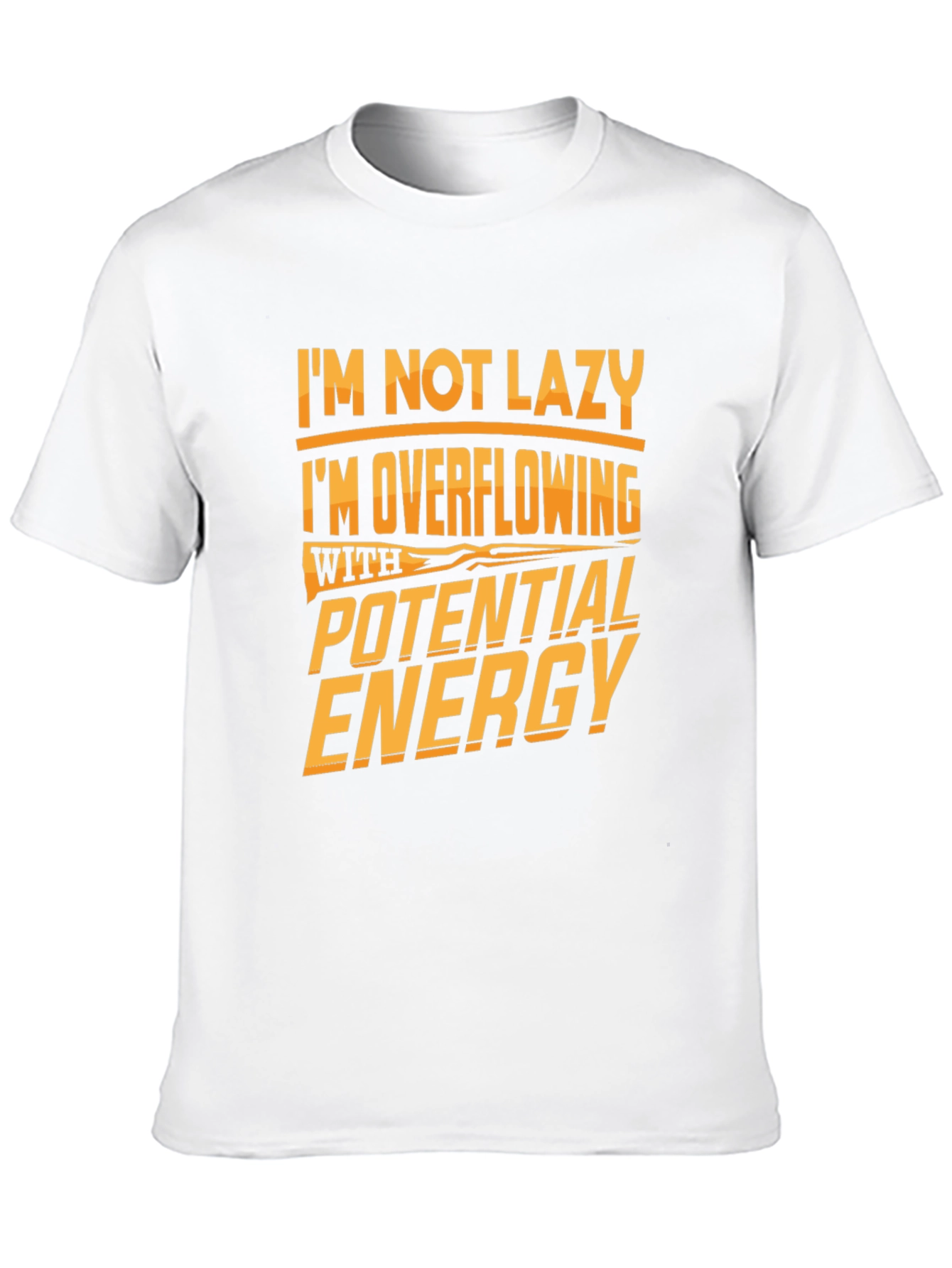 Funny Potential Energy Graphic Tee