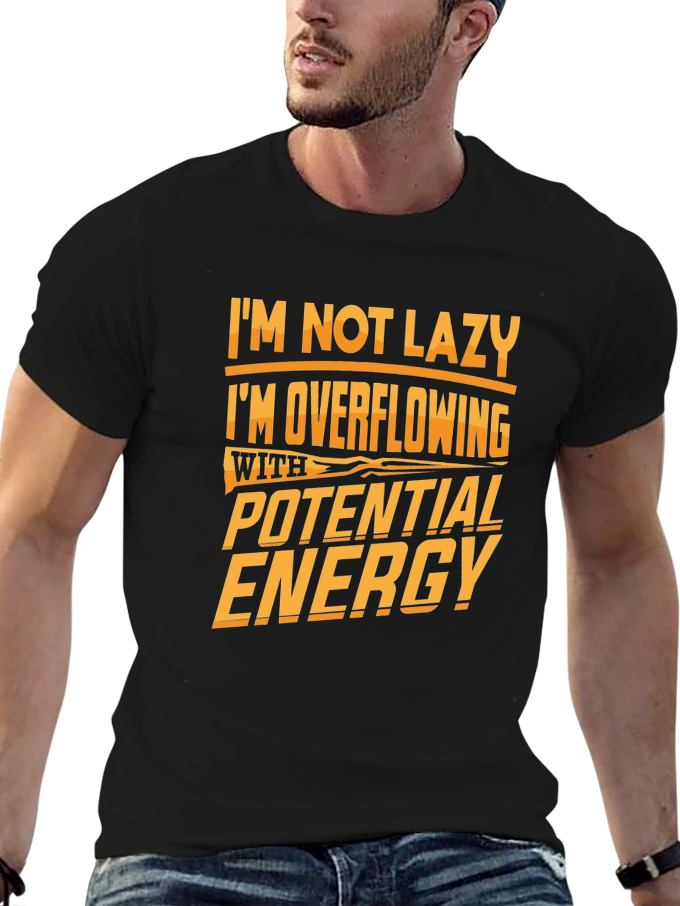Funny Potential Energy Graphic Tee