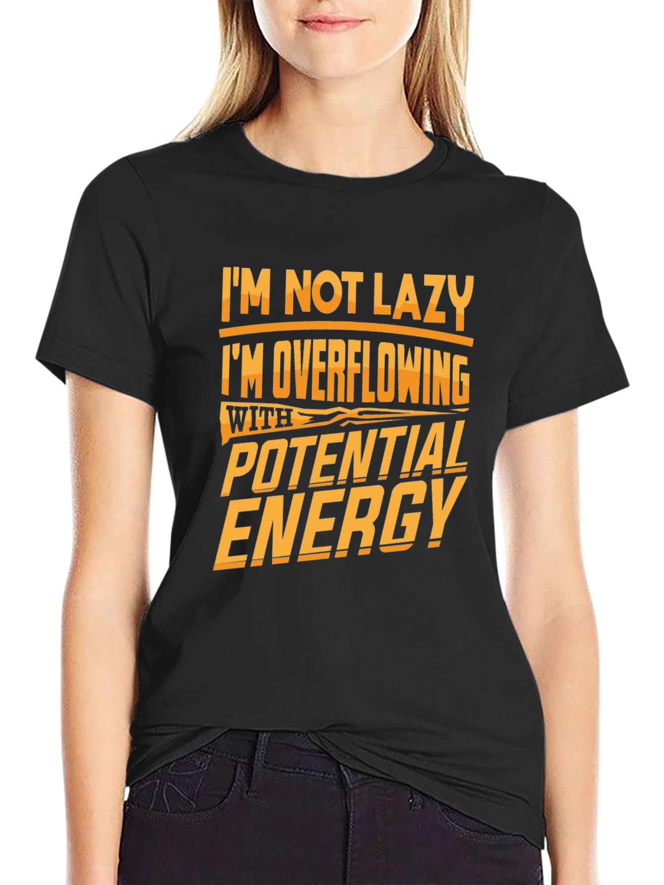 Funny Potential Energy Graphic Tee