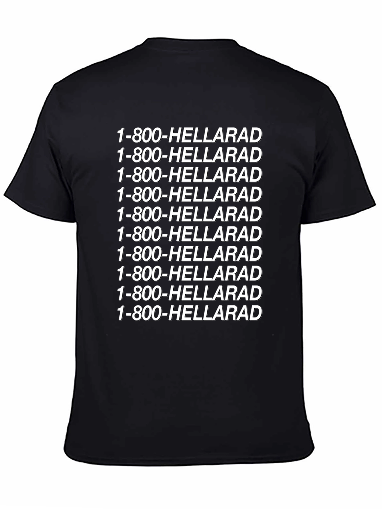 HELLARAD Graphic Tee - Bold Statement T-Shirt