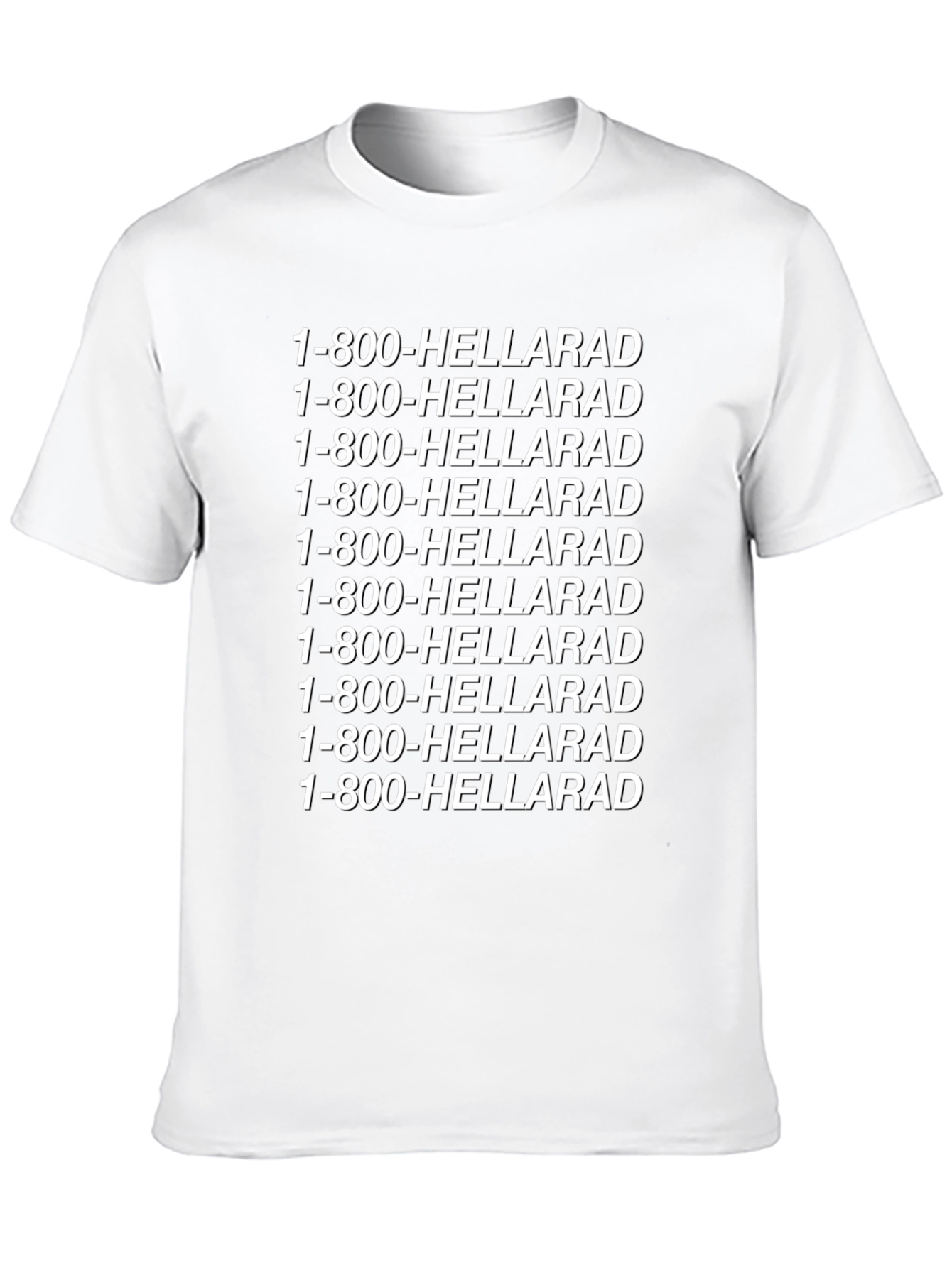 HELLARAD Graphic Tee - Bold Statement T-Shirt