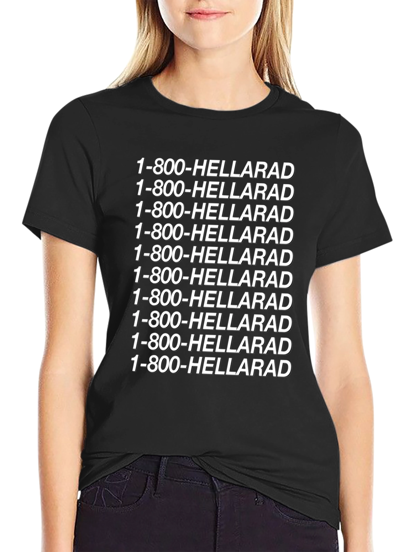 HELLARAD Graphic Tee - Bold Statement T-Shirt