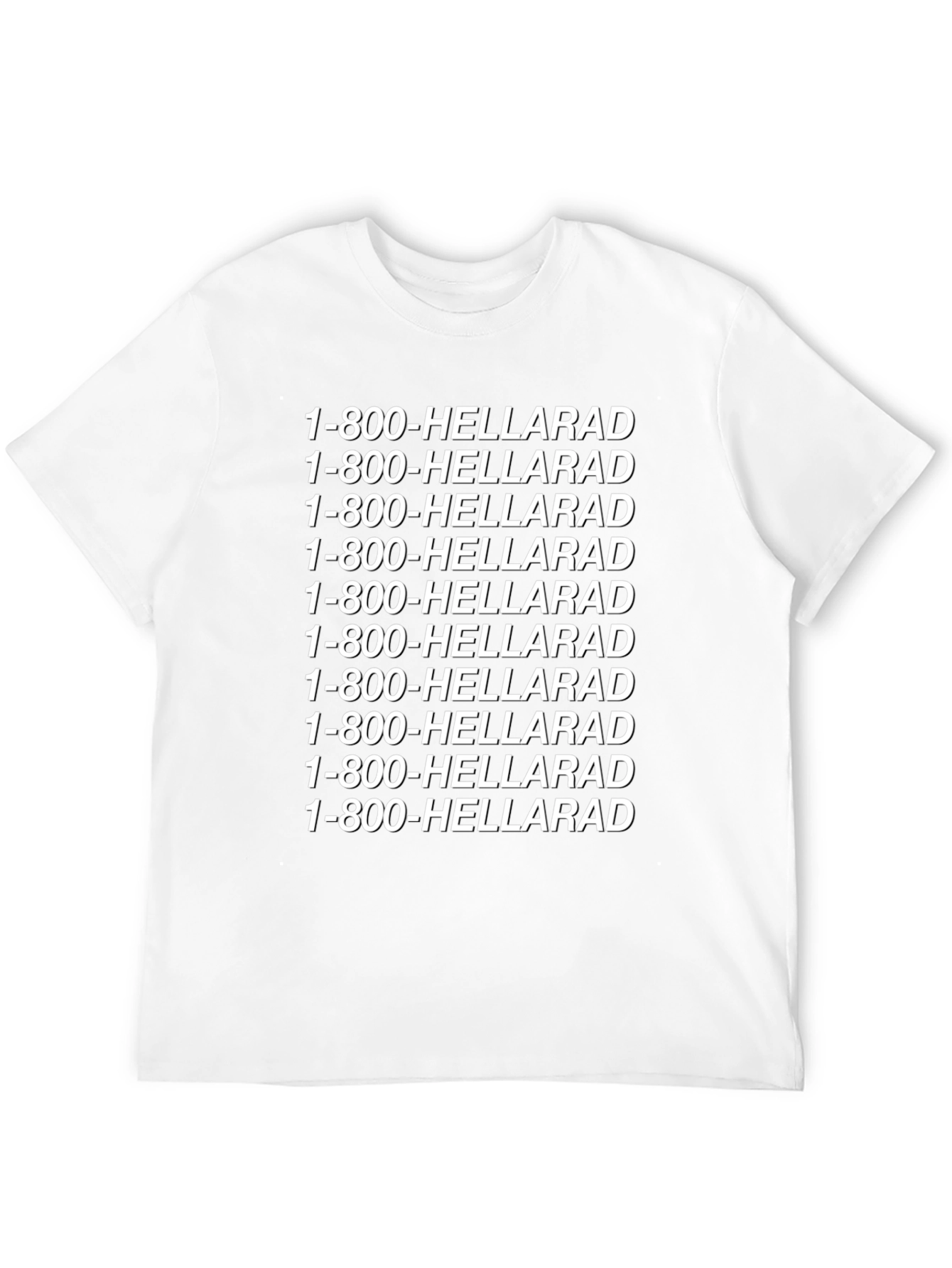HELLARAD Graphic Tee - Bold Statement T-Shirt