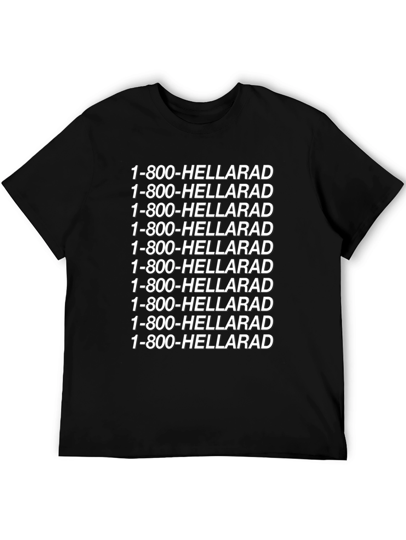 HELLARAD Graphic Tee - Bold Statement T-Shirt