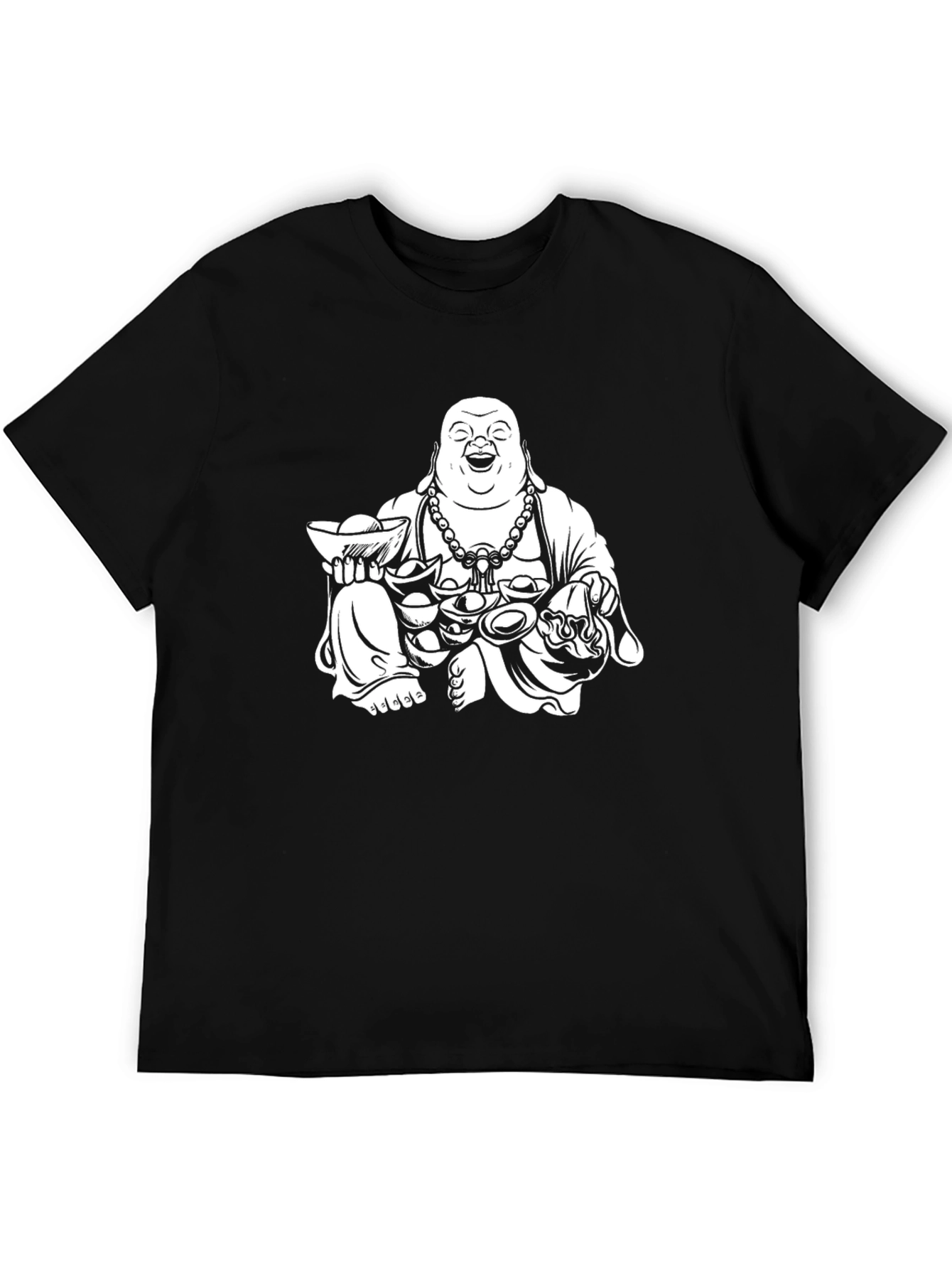 Buddha Graphic Tee - Black