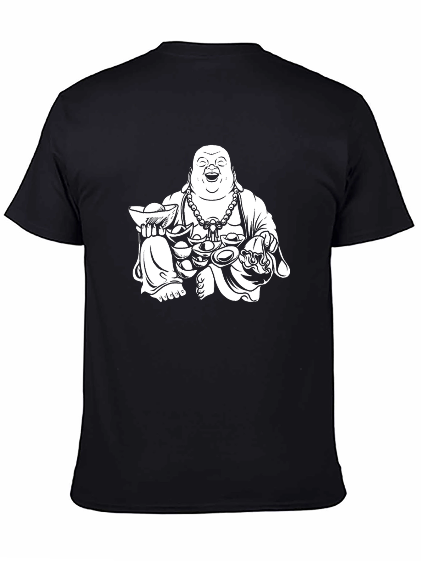 Buddha Graphic Tee - Black