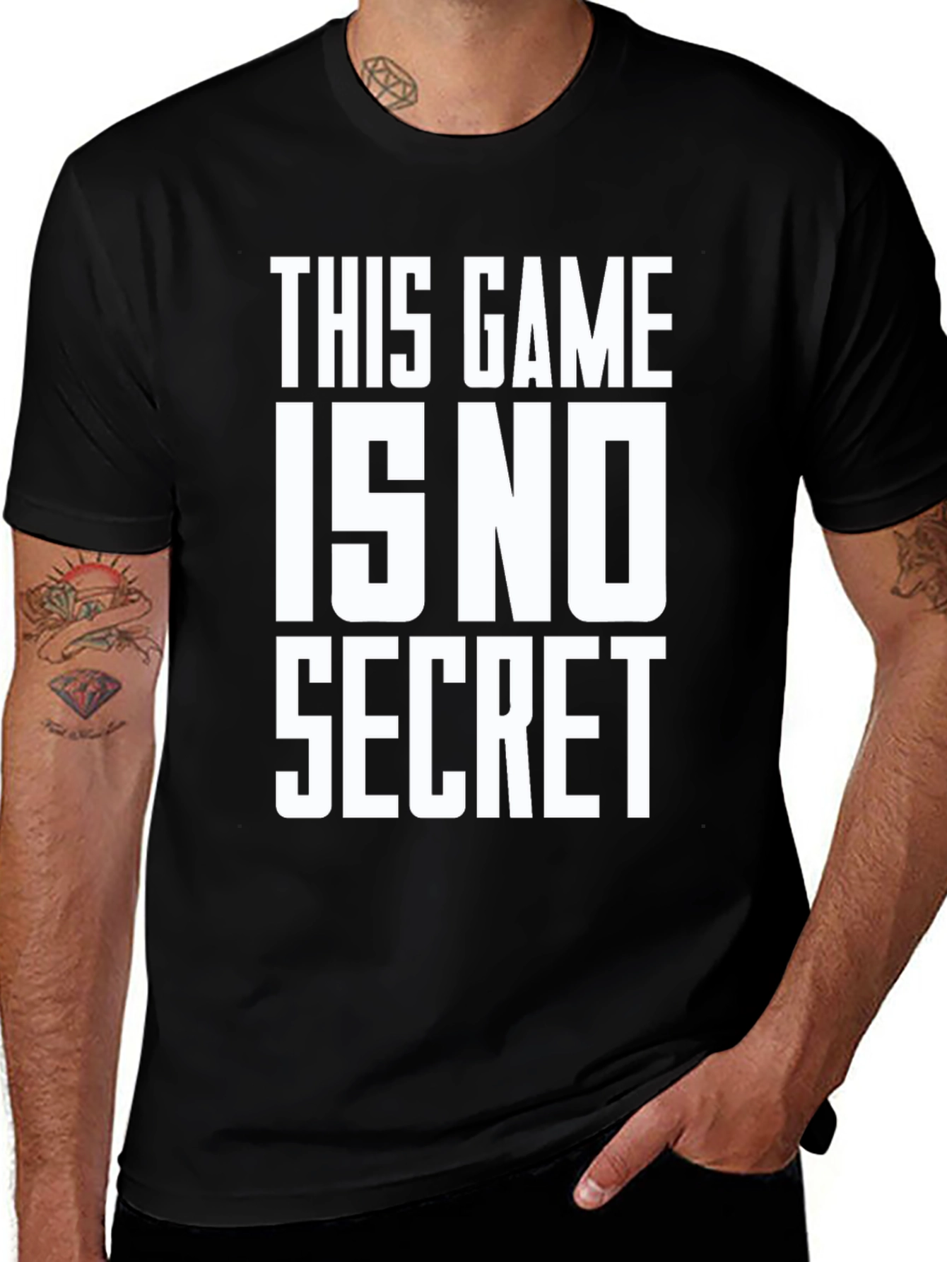 This Game Is No Secret - Graphic T-Shirt