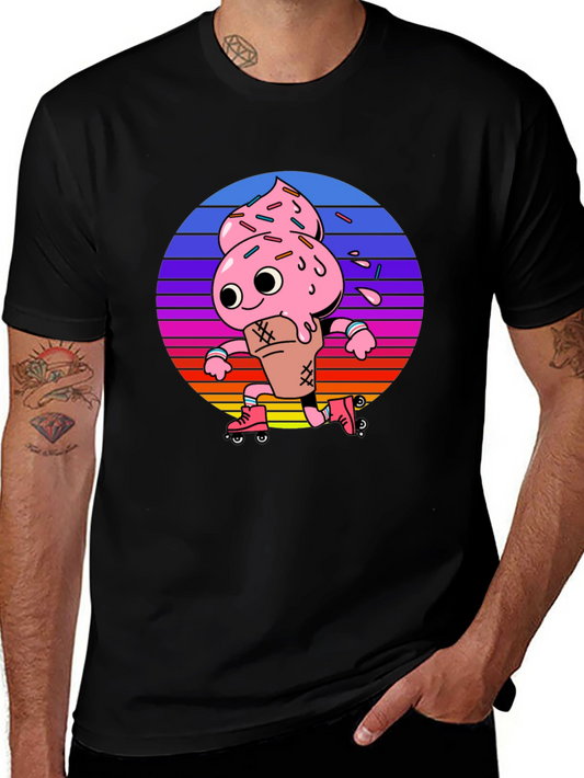 Ice Cream on Wheels Graphic Tee