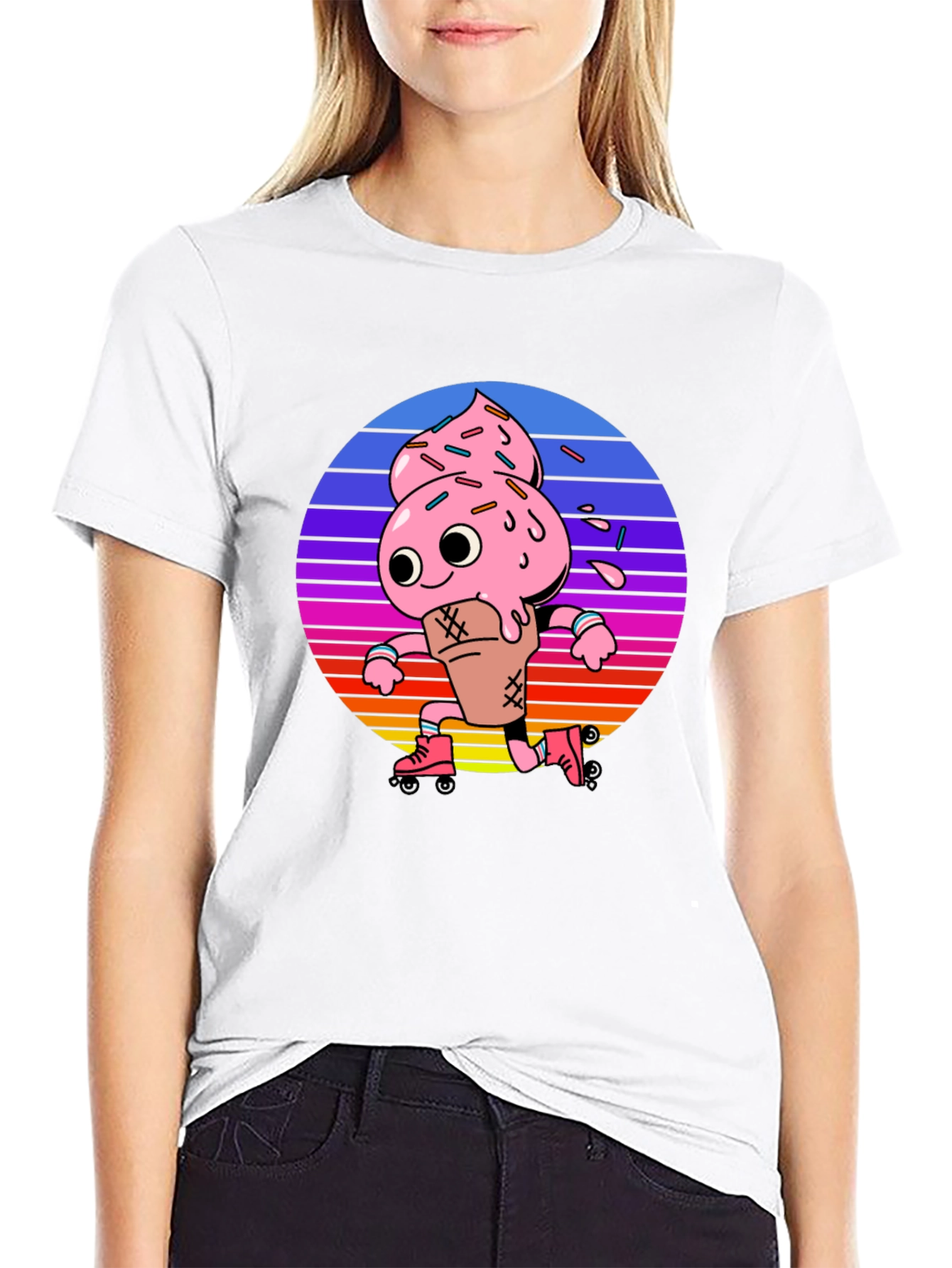 Ice Cream on Wheels Graphic Tee