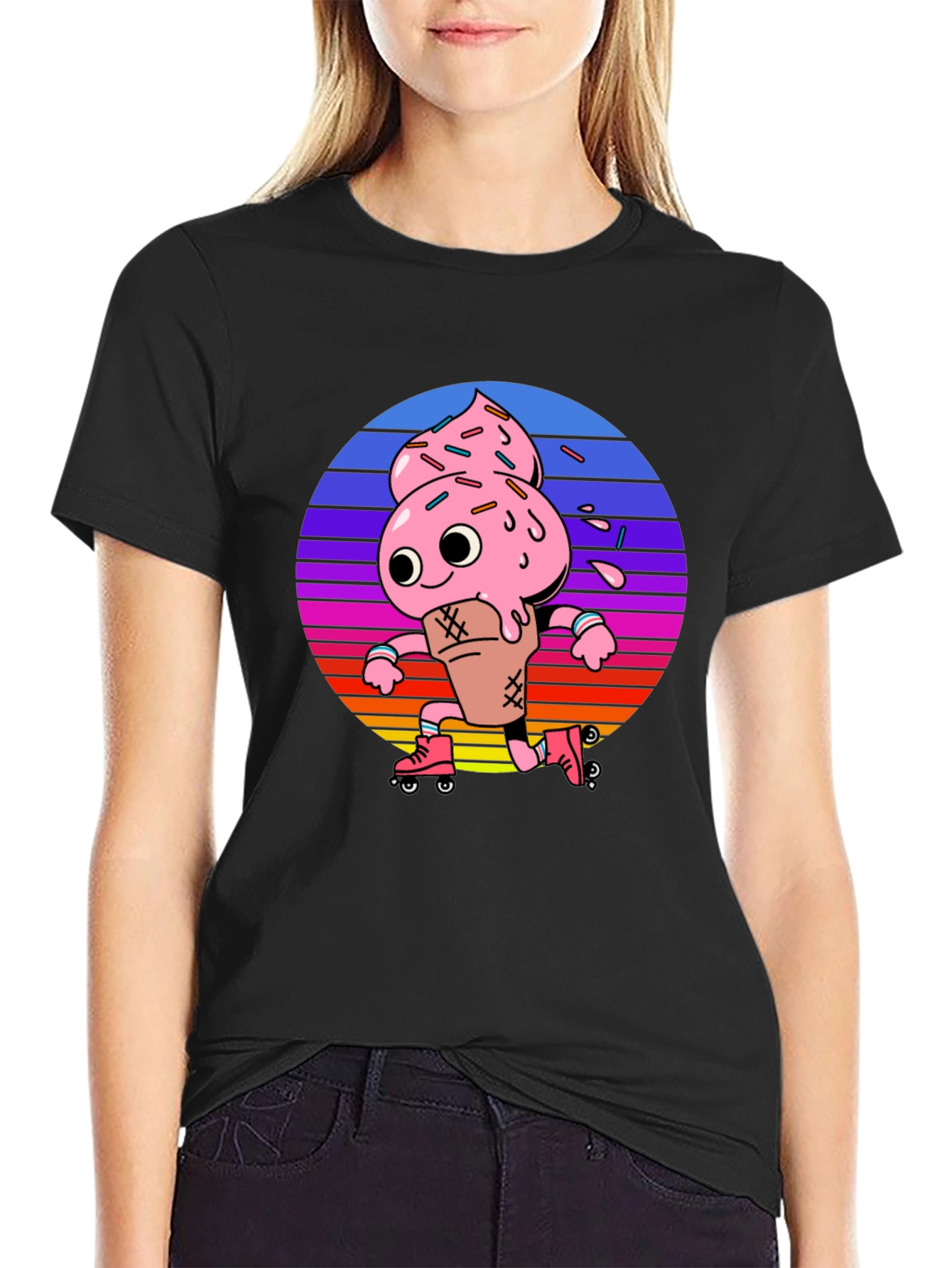 Ice Cream on Wheels Graphic Tee