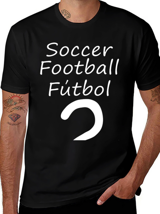 Soccer Football Fútbol Graphic Tee