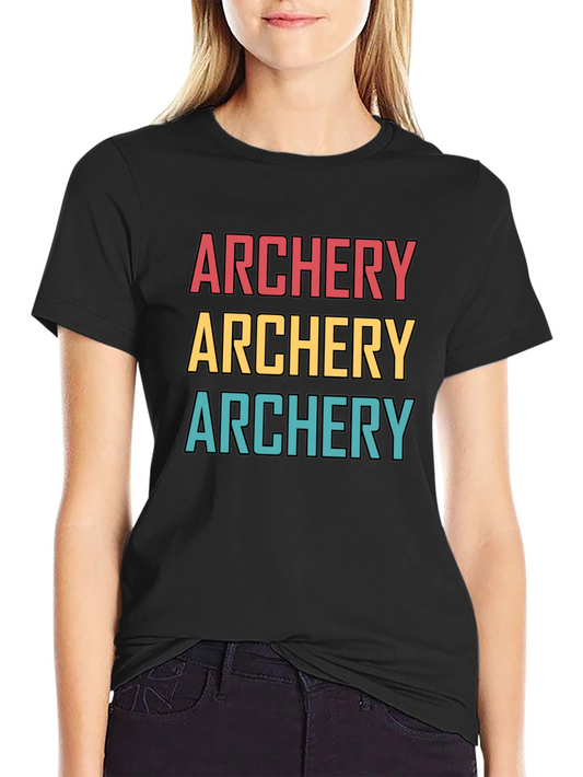 Archery Graphic Tee - Retro Style