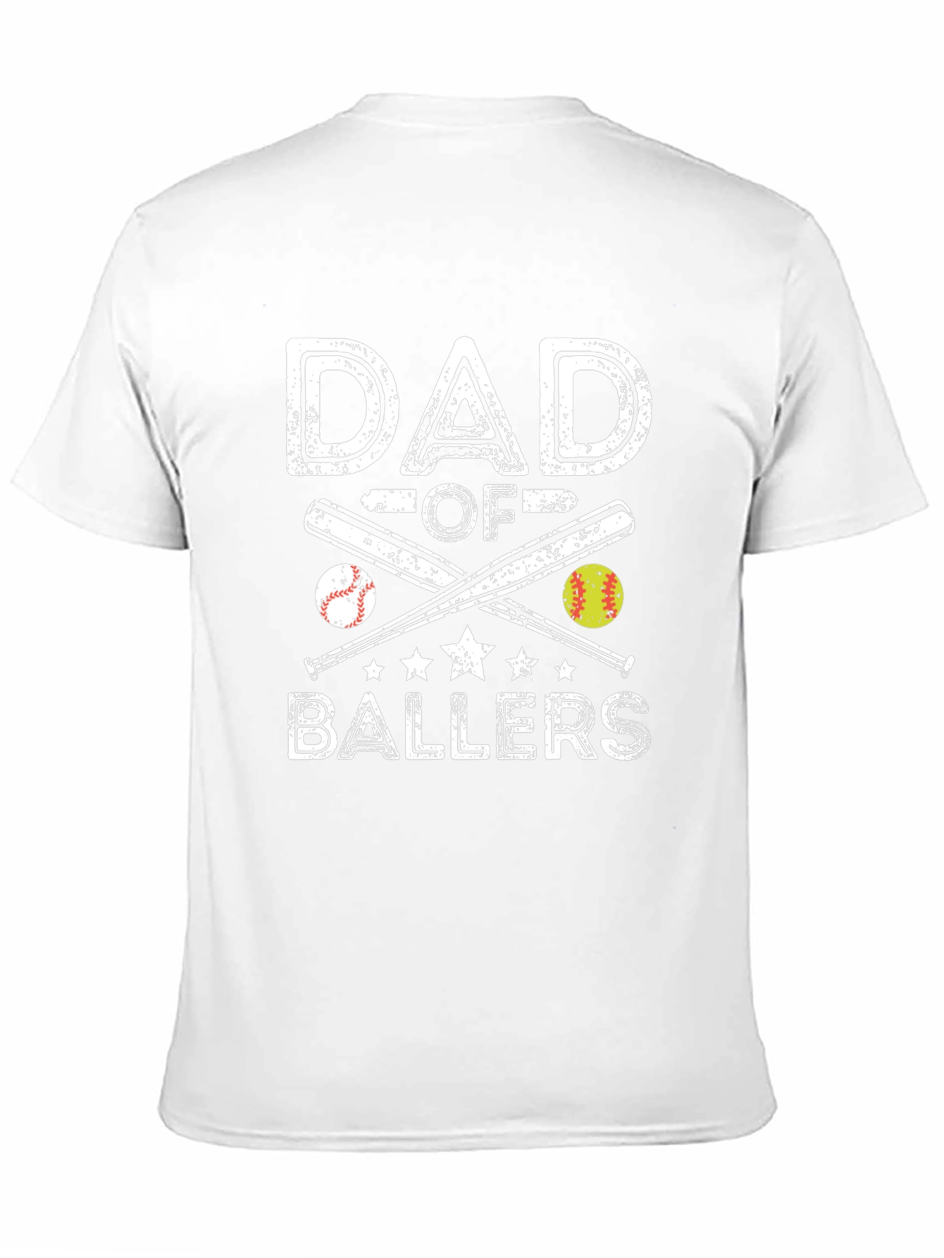 Dad of Ballers Graphic T-Shirt