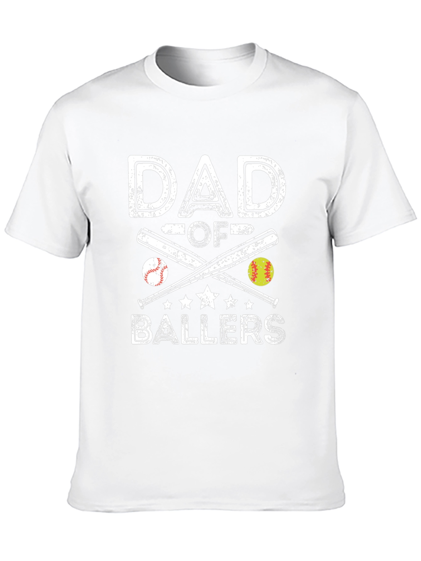 Dad of Ballers Graphic T-Shirt
