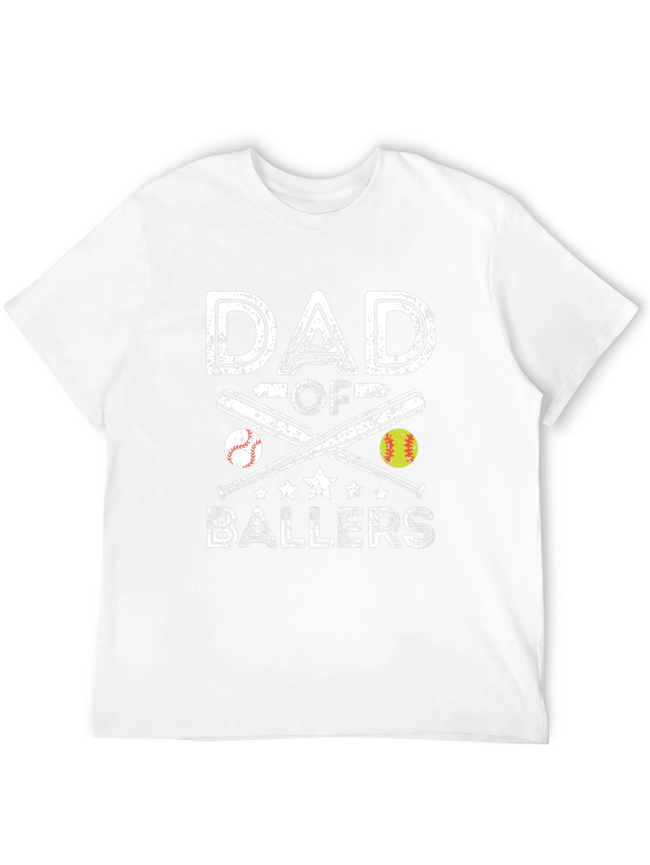 Dad of Ballers Graphic T-Shirt