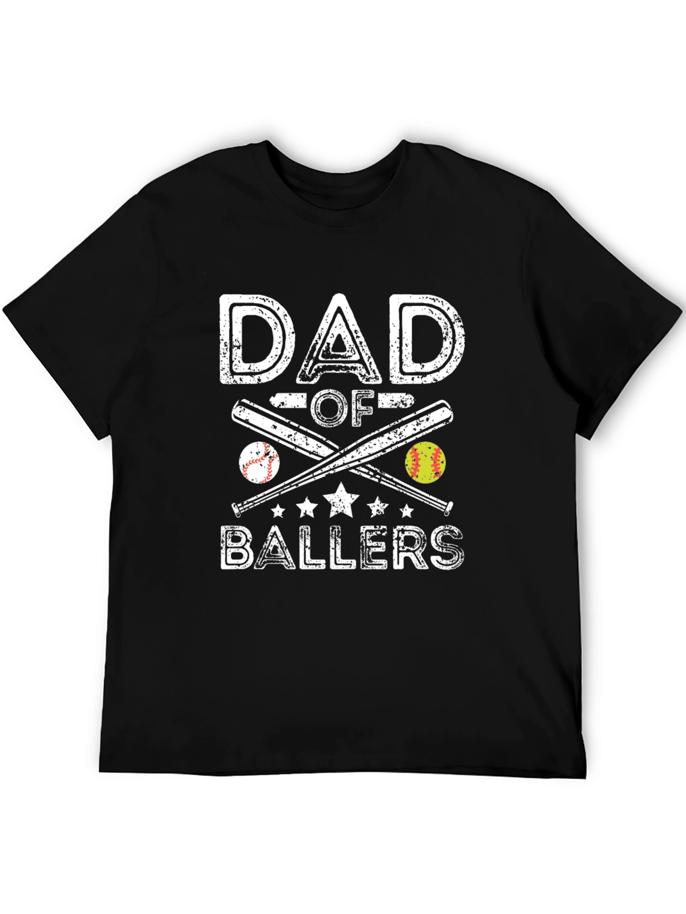 Dad of Ballers Graphic T-Shirt