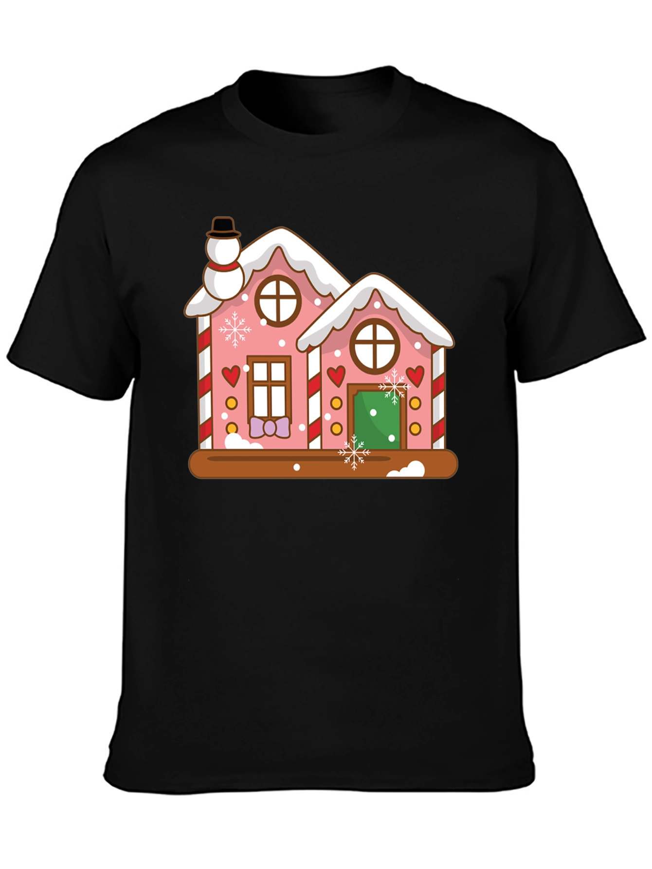 Gingerbread House Christmas T-Shirt