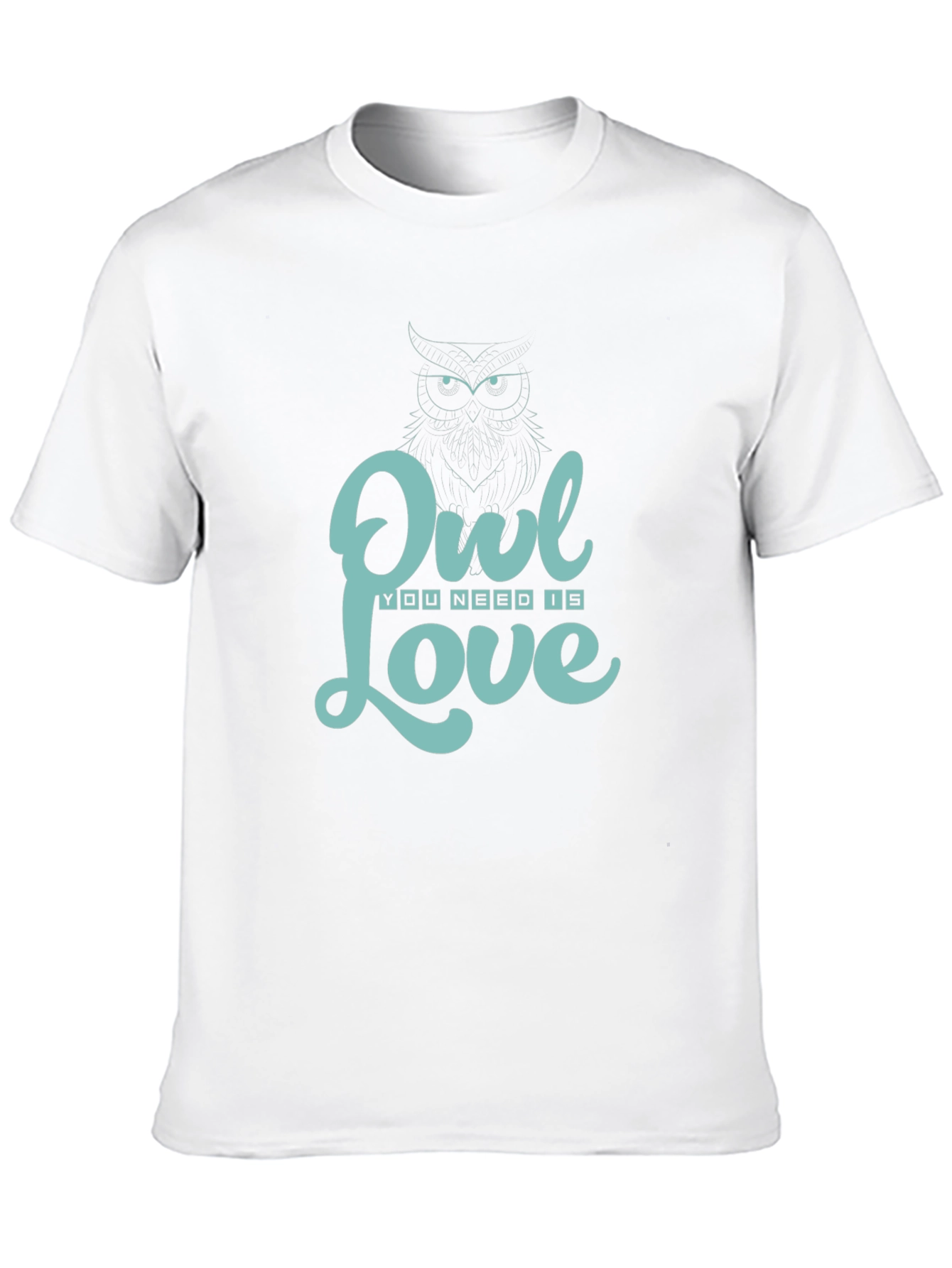 Owl You Need Is Love T-Shirt - Black