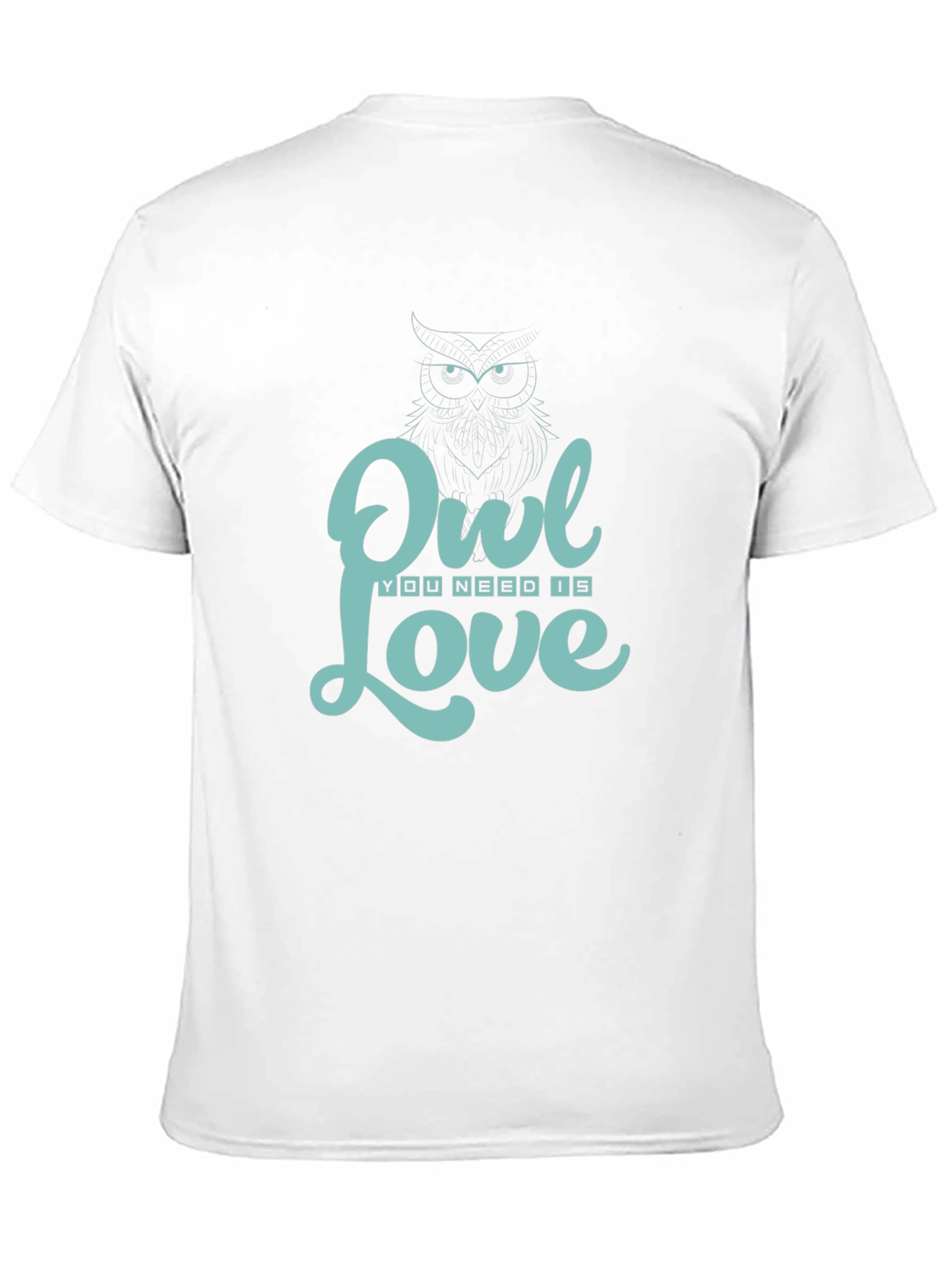 Owl You Need Is Love T-Shirt - Black