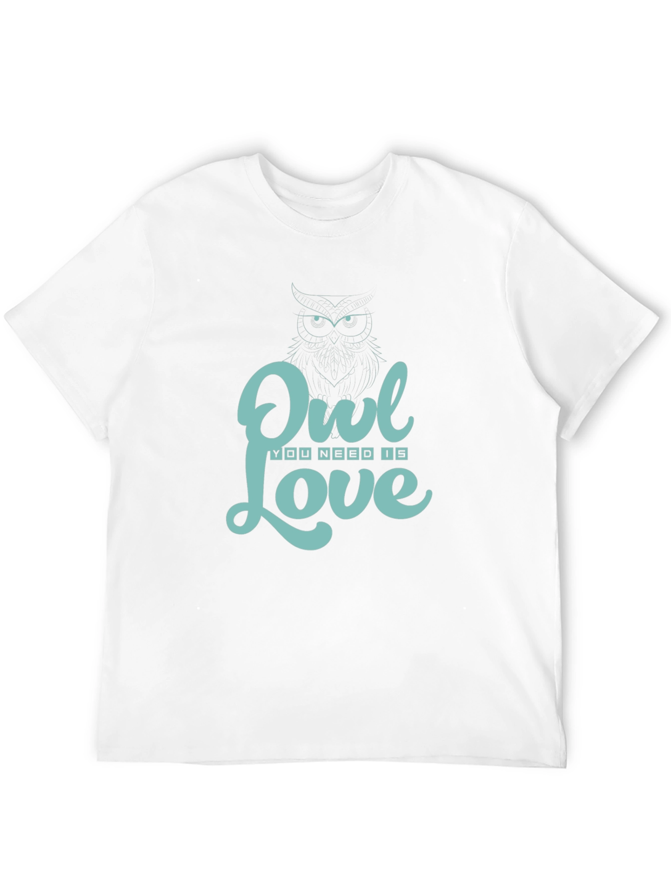 Owl You Need Is Love T-Shirt - Black