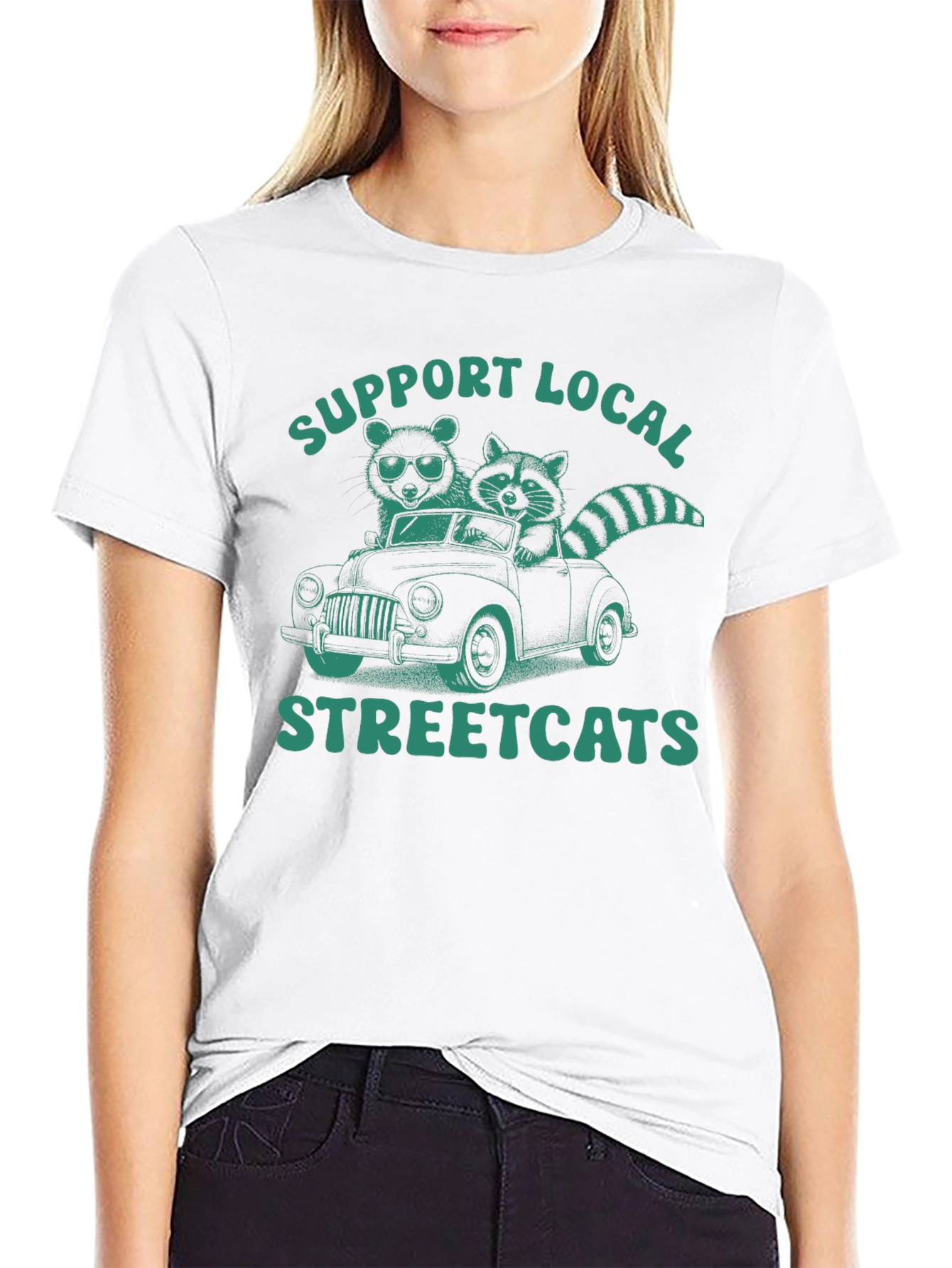 Support Local Streetcats T-Shirt