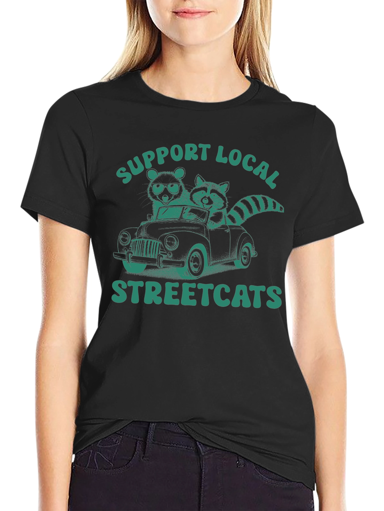 Support Local Streetcats T-Shirt