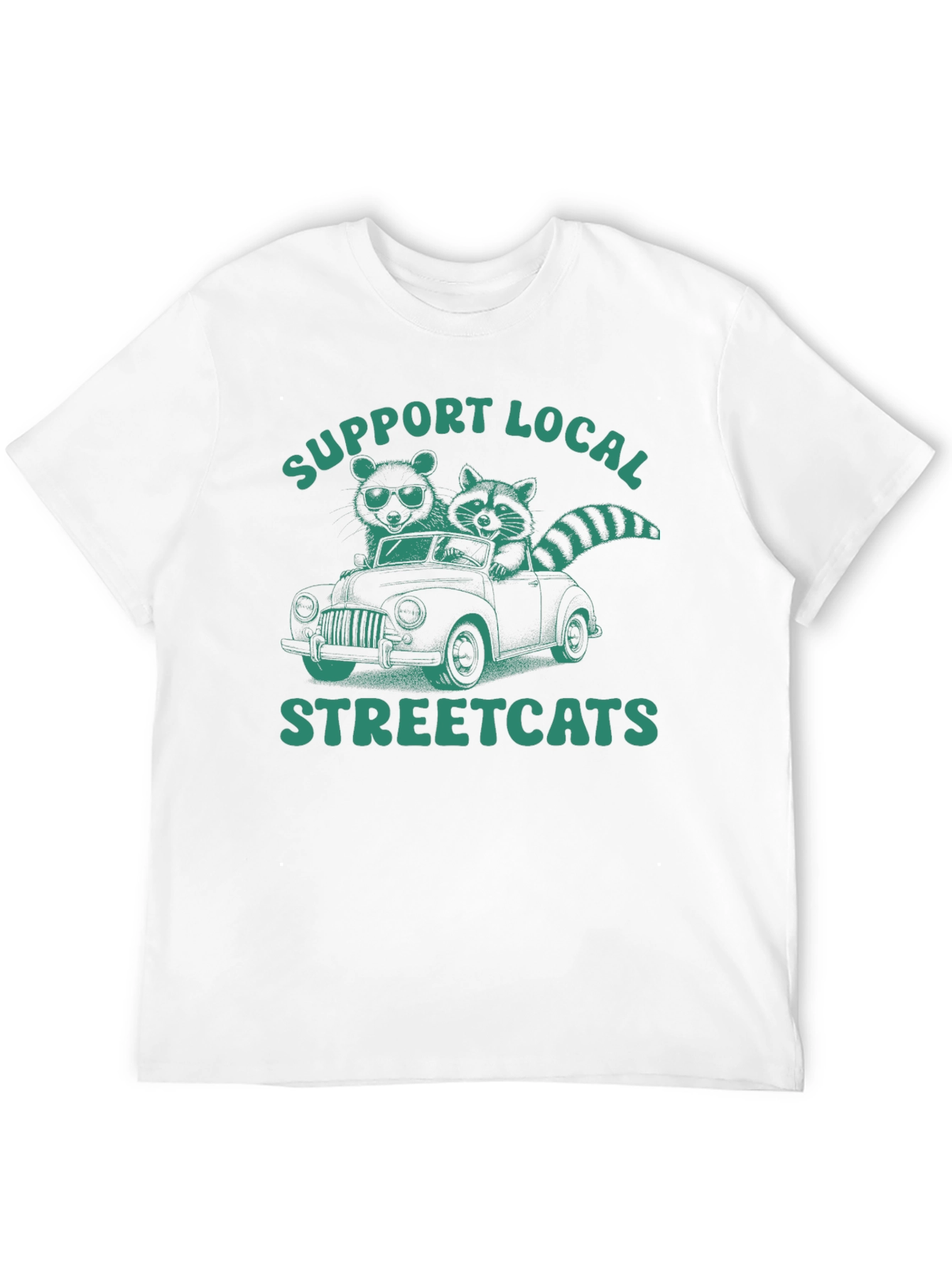 Support Local Streetcats T-Shirt
