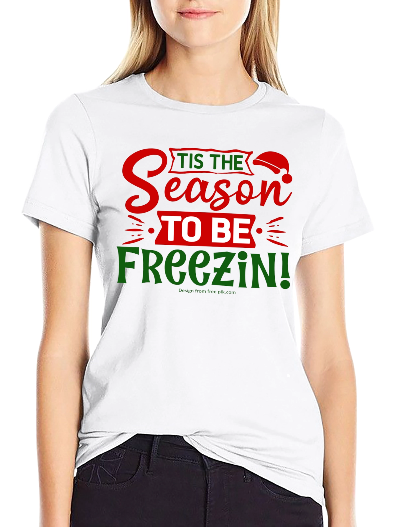 Tis the Season to Be Freezin Graphic Tee