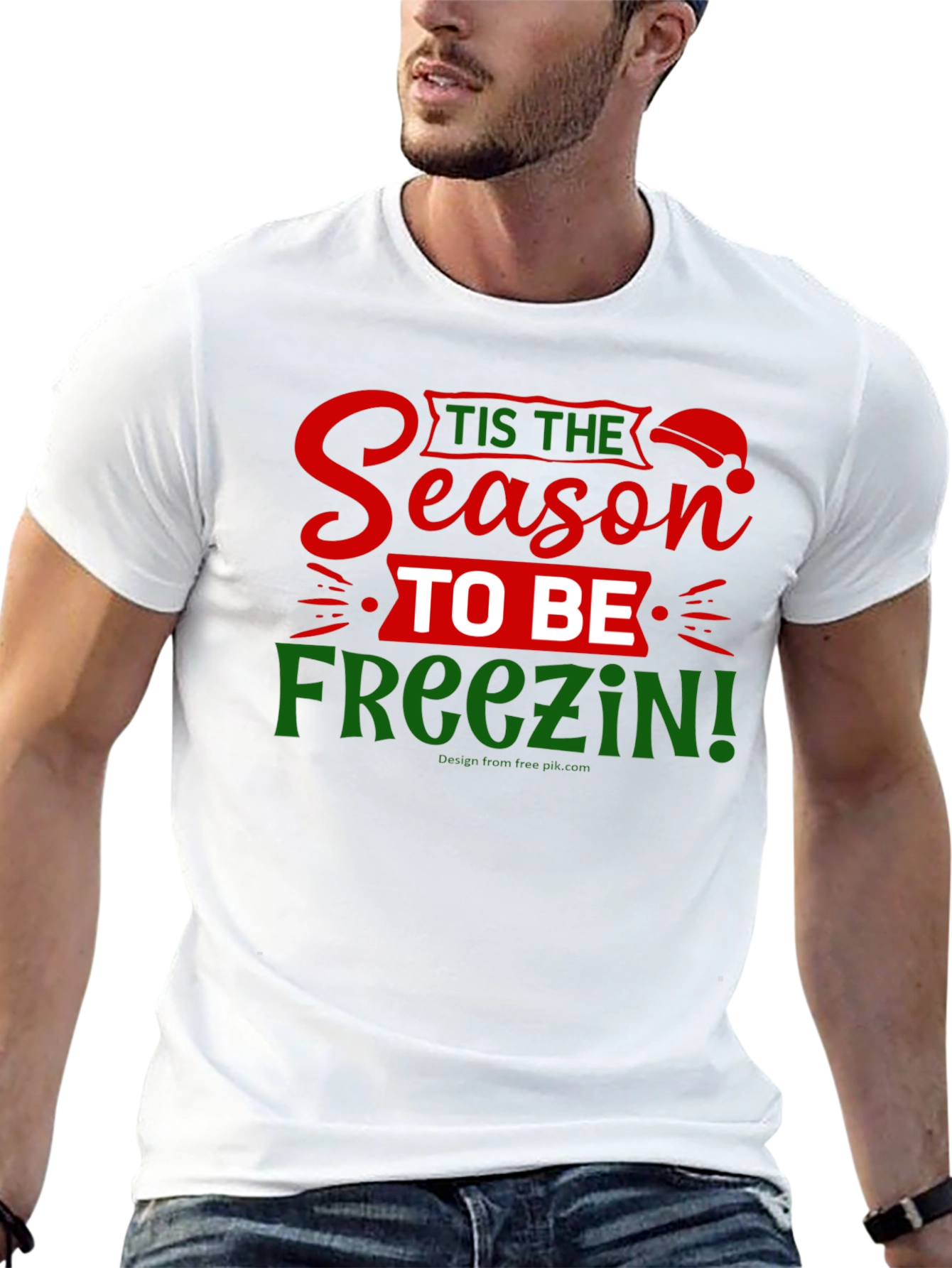 Tis the Season to Be Freezin Graphic Tee