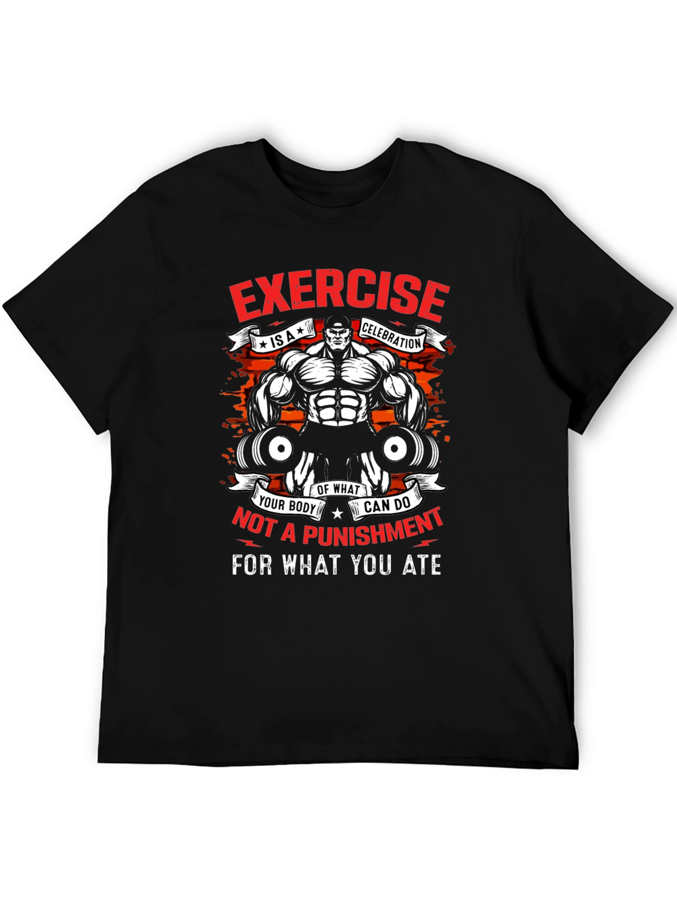 Exercise Celebration Graphic T-Shirt