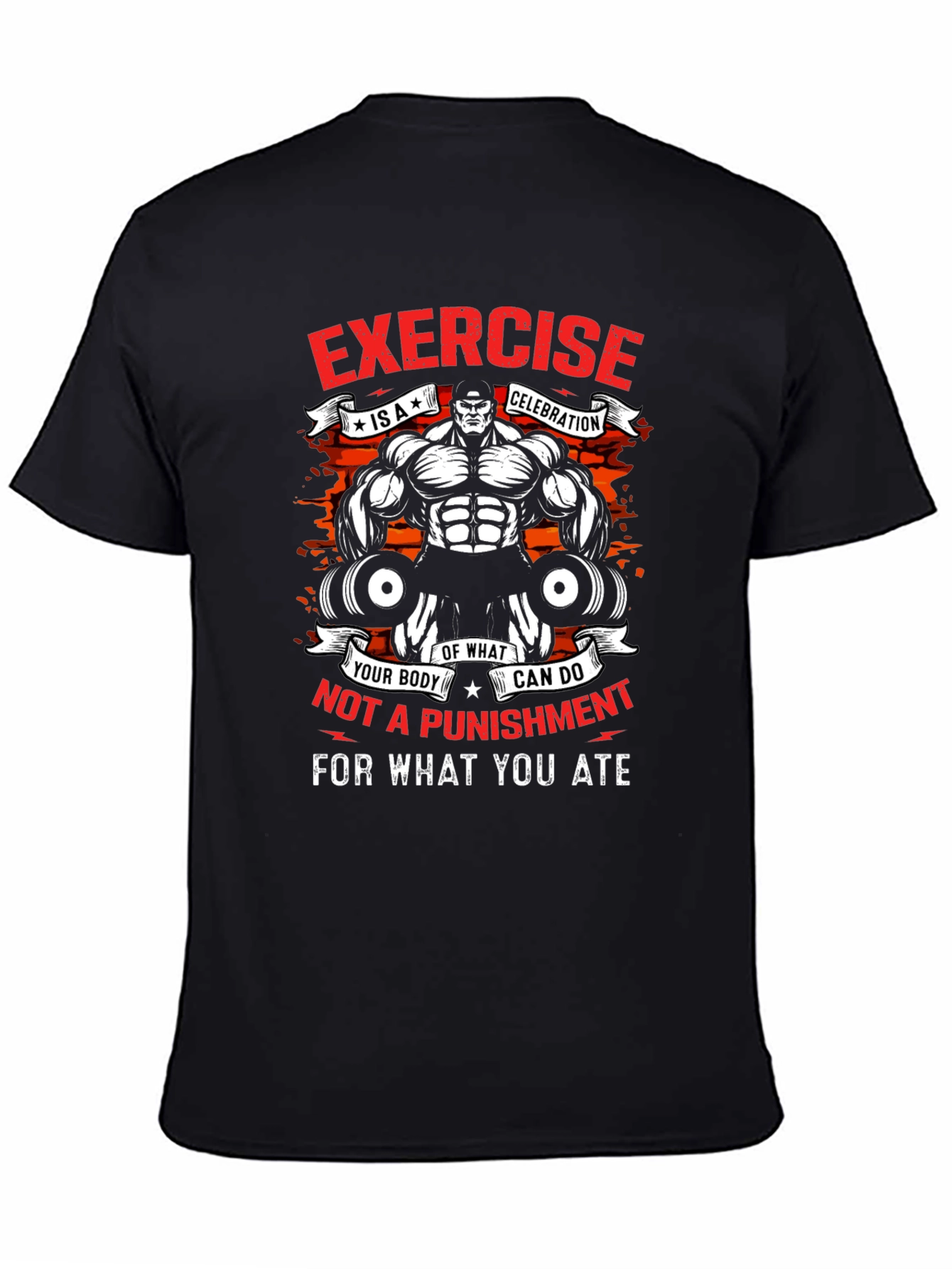 Exercise Celebration Graphic T-Shirt