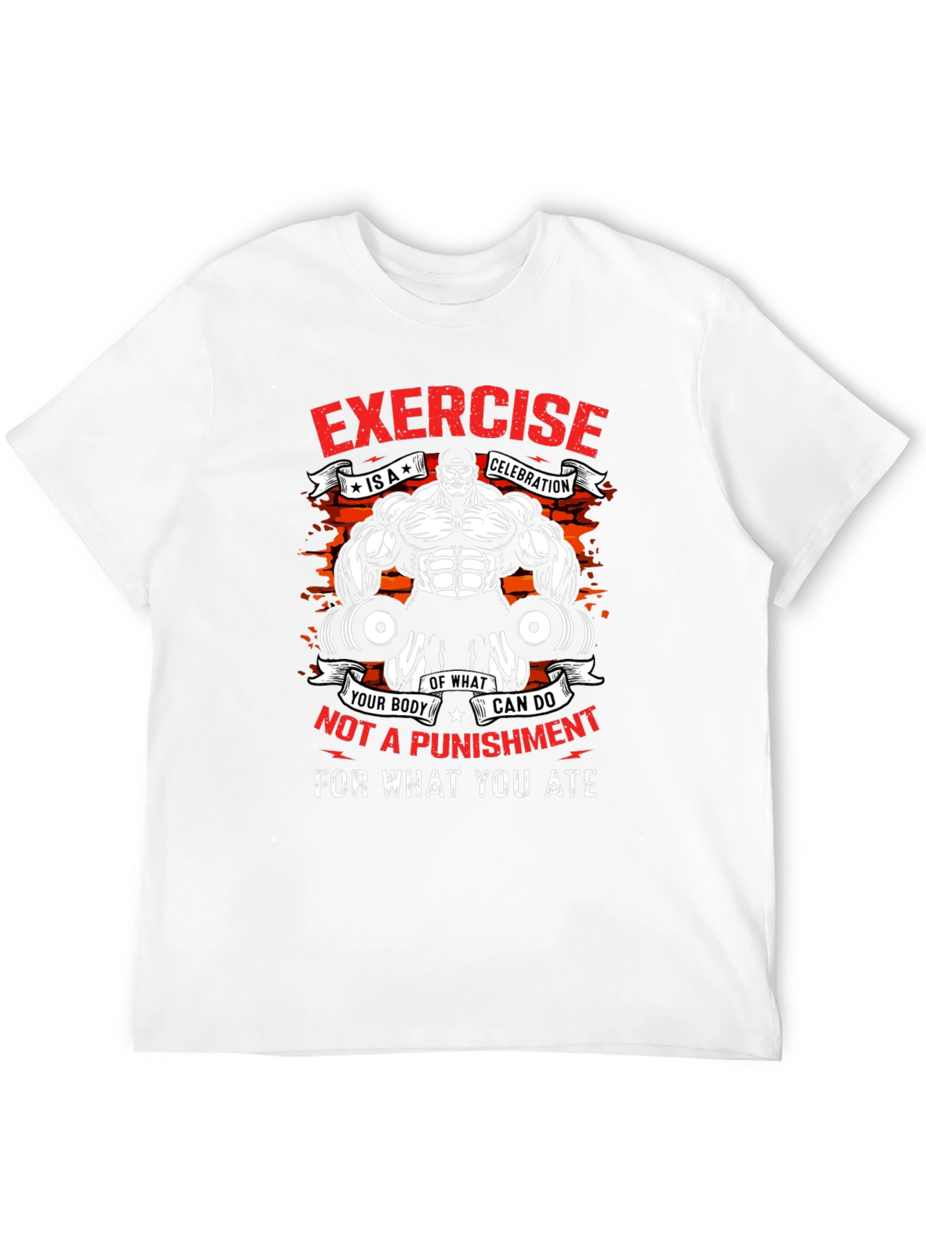 Exercise Celebration Graphic T-Shirt