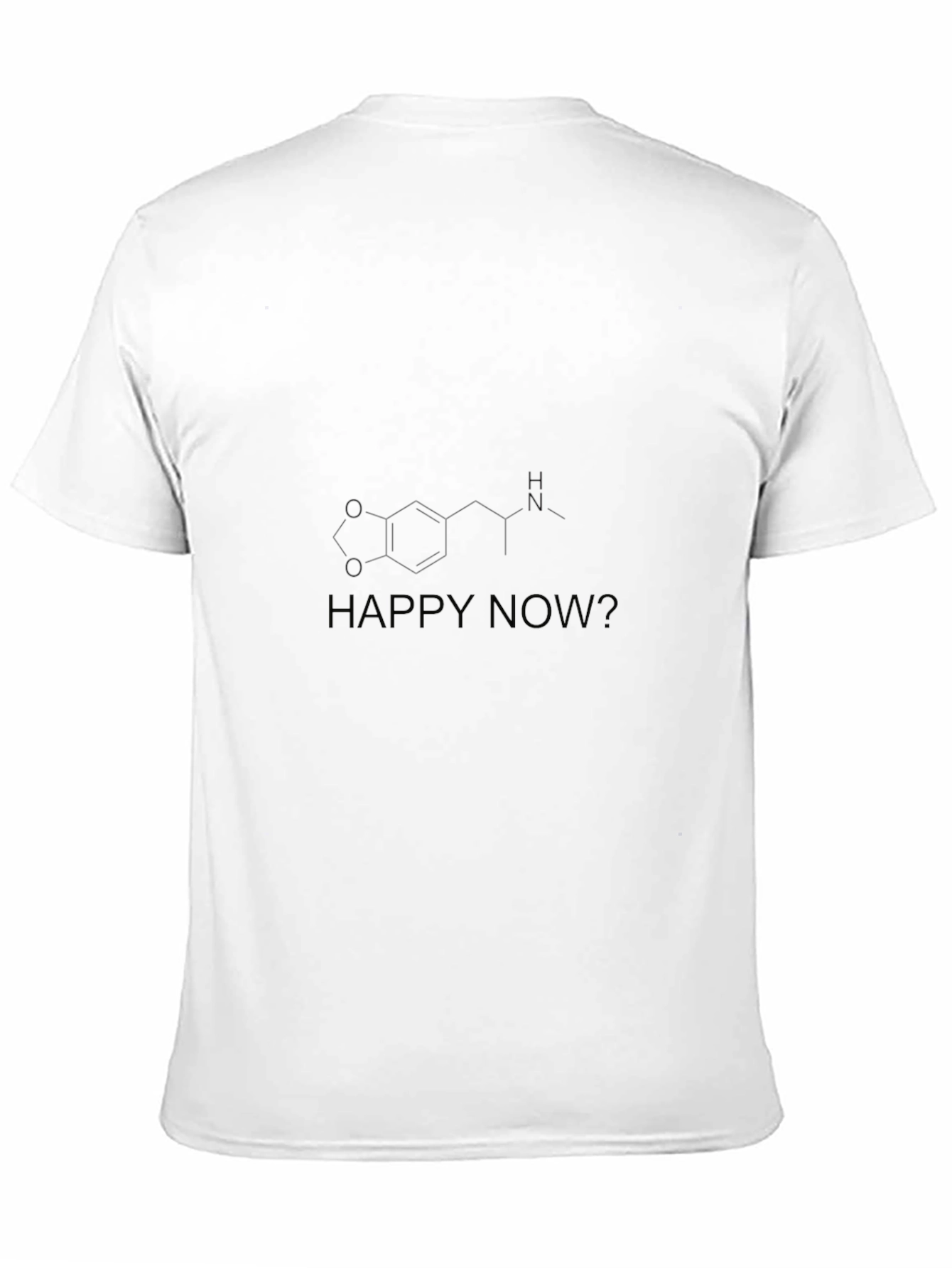Happy Now? Graphic Tee - Black T-Shirt