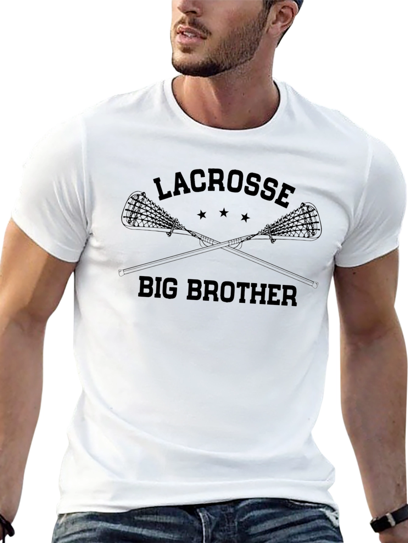 Lacrosse Big Brother Graphic T-Shirt