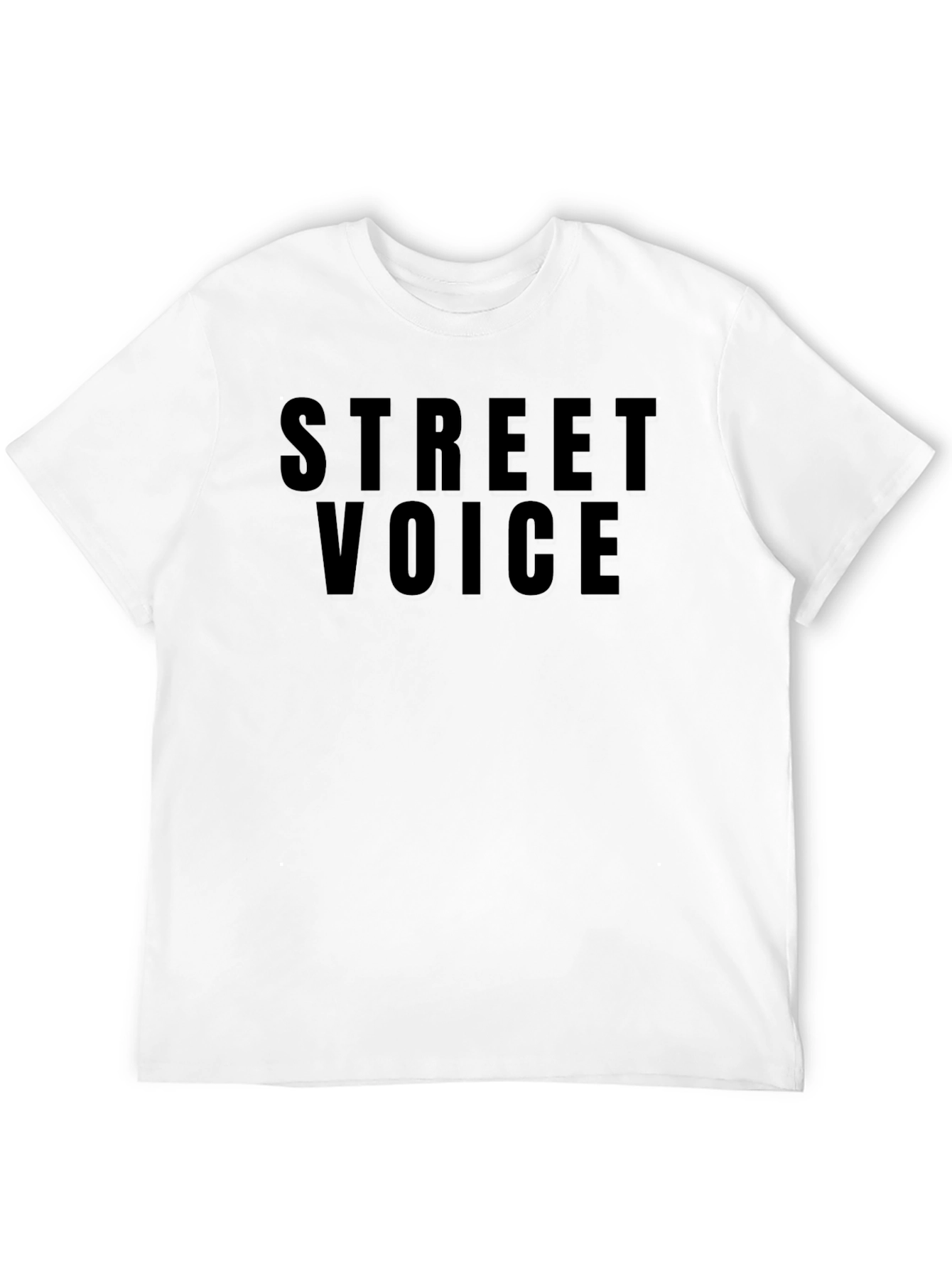 Street Voice Black Graphic T-Shirt