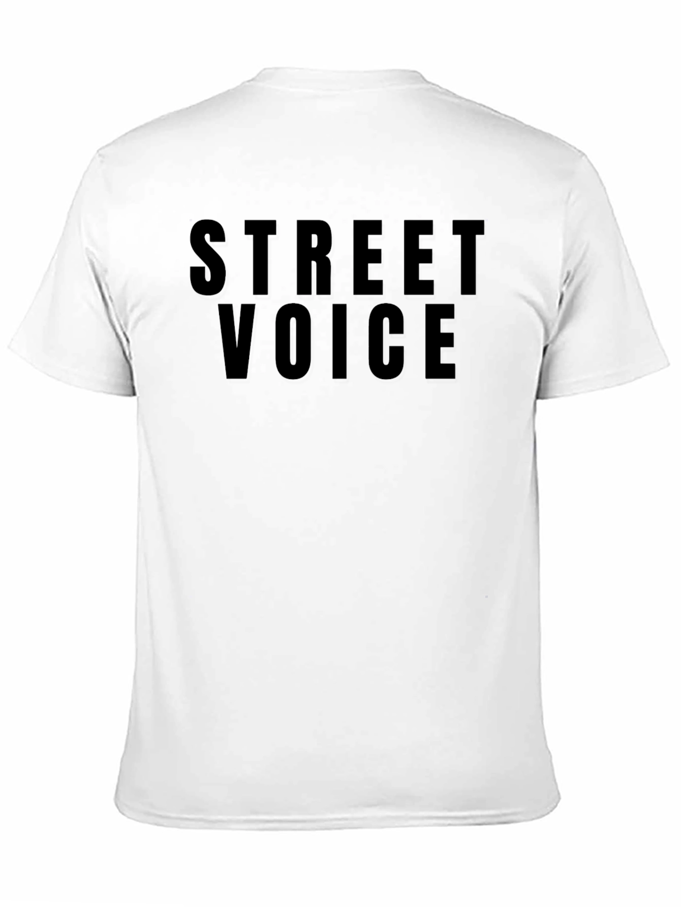 Street Voice Black Graphic T-Shirt