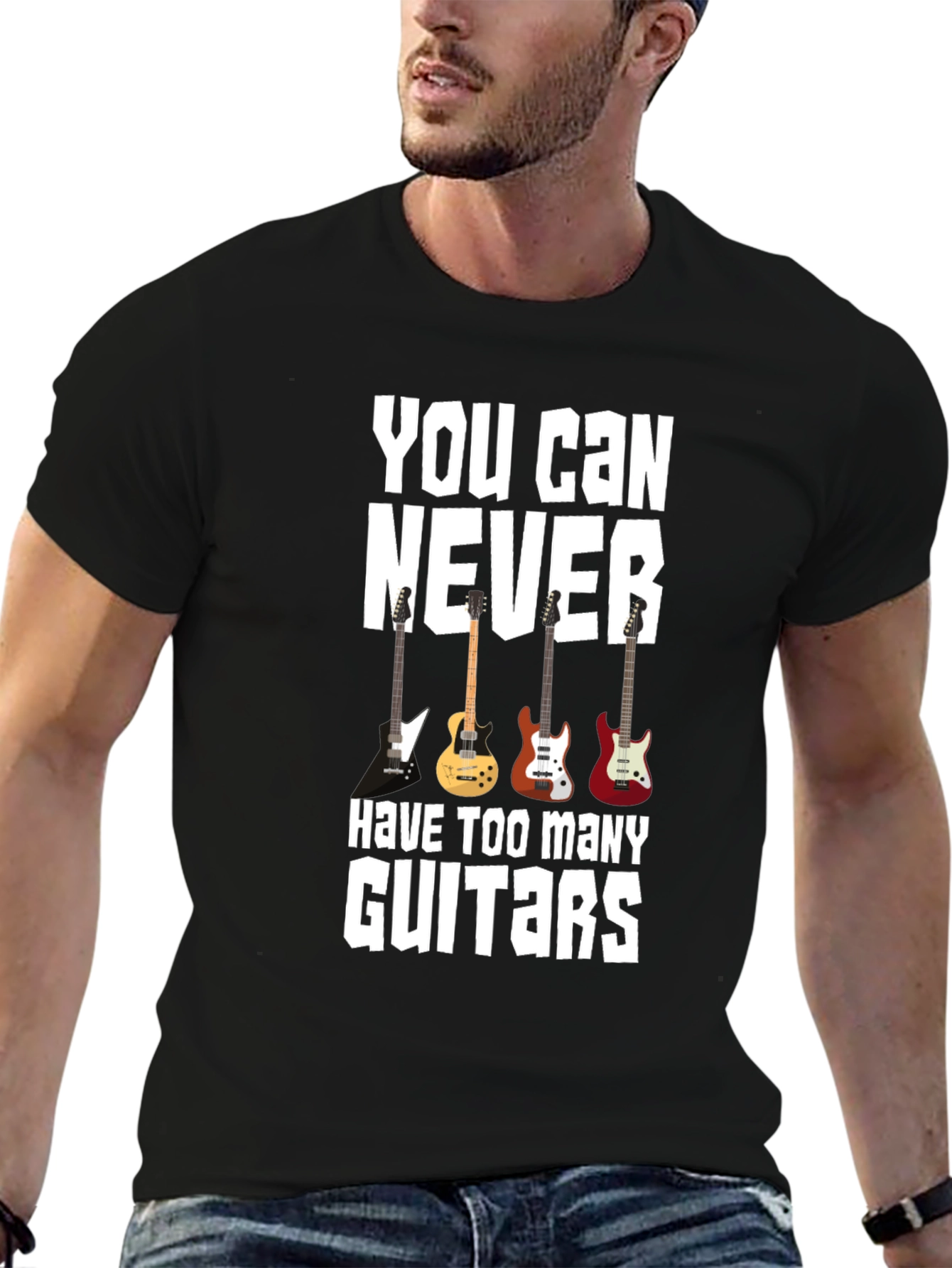 You Can Never Have Too Many Guitars T-Shirt