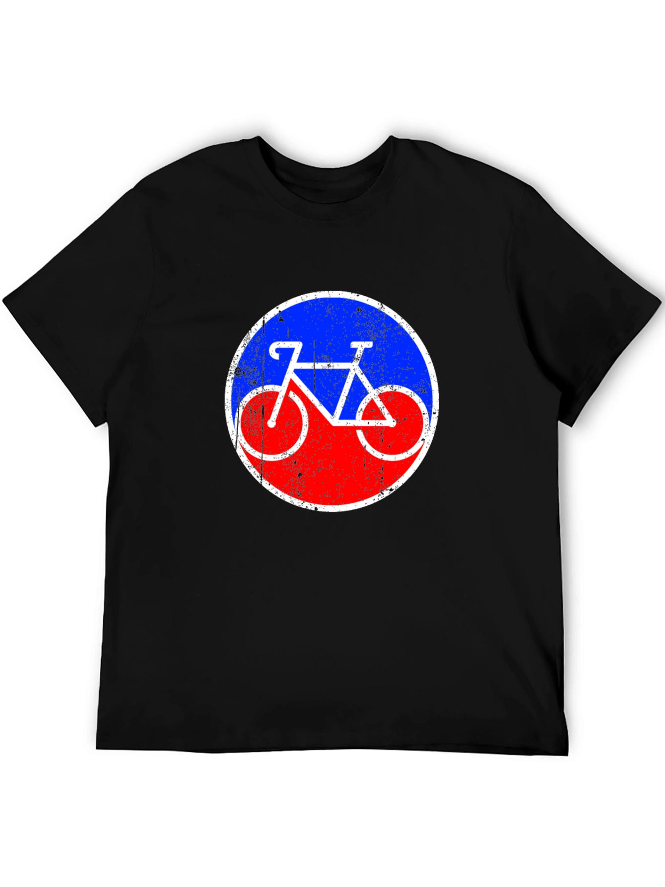 Retro Bicycle Graphic Tee - Classic Style